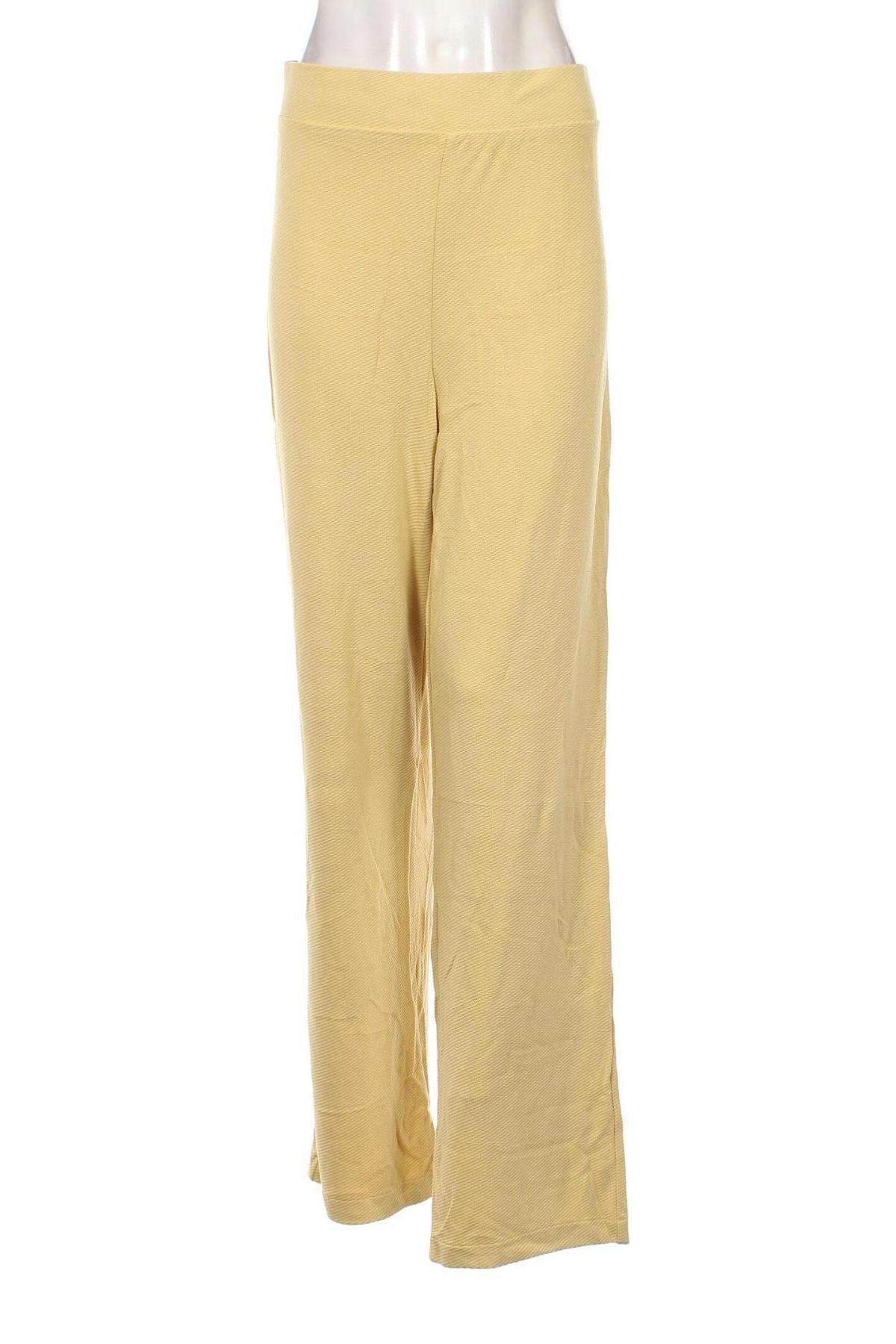Γυναικείο παντελόνι Hema, Μέγεθος XXL, Χρώμα Κίτρινο, Τιμή 9,87 €