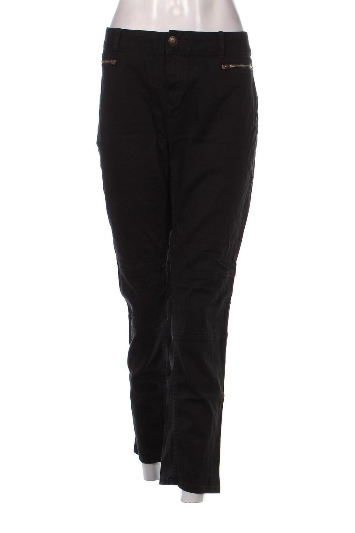 Дамски панталон In Extenso, Размер XL, Цвят Черен, Цена 9,57 лв.