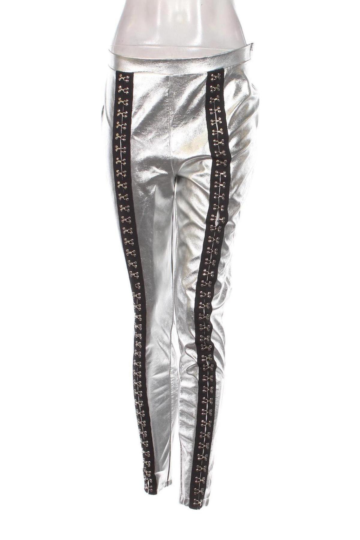 Pantaloni de femei Jaded London, Mărime S, Culoare Argintiu, Preț 47,07 Lei