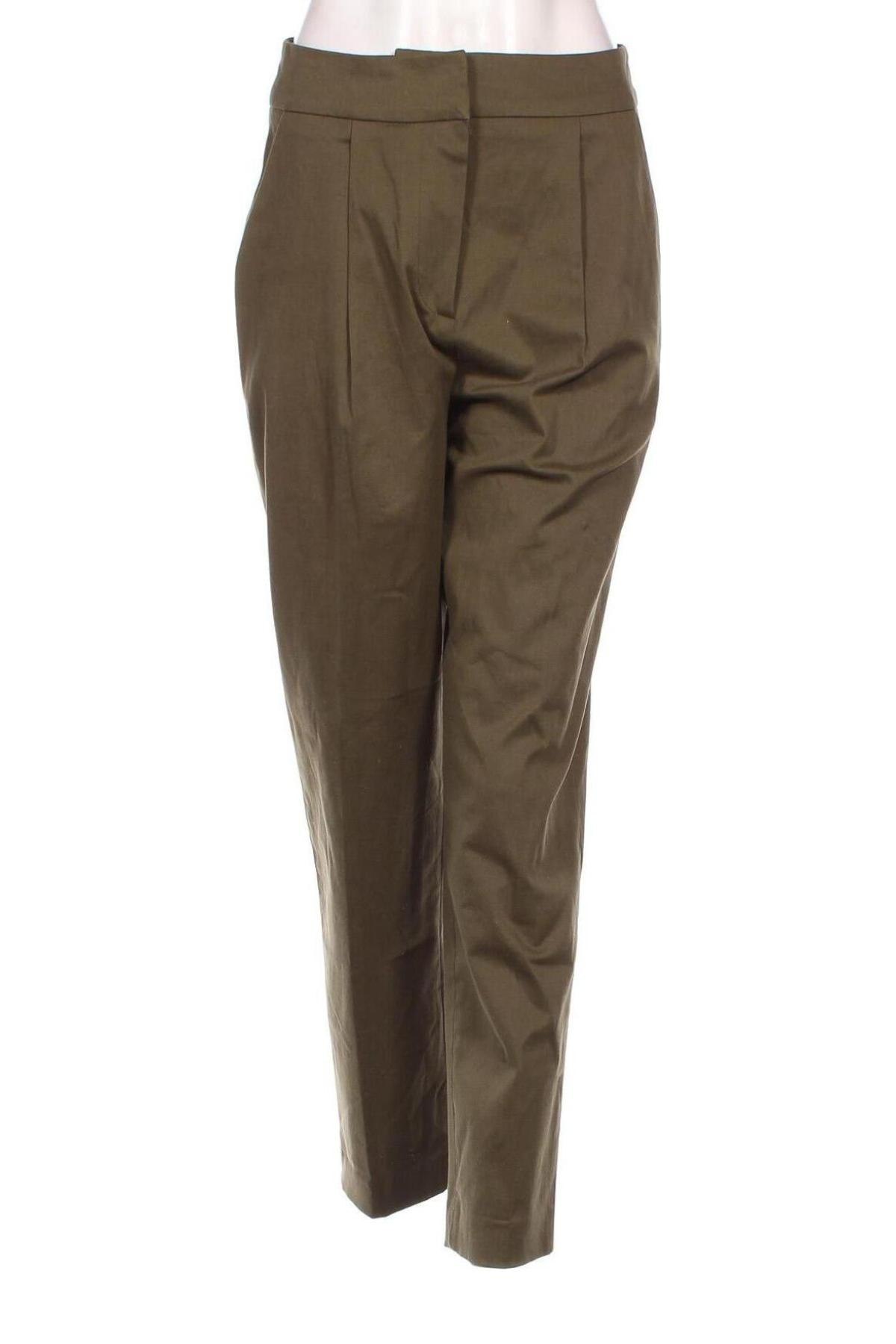 Дамски панталон Kookai, Размер M, Цвят Зелен, Цена 23,40 лв.