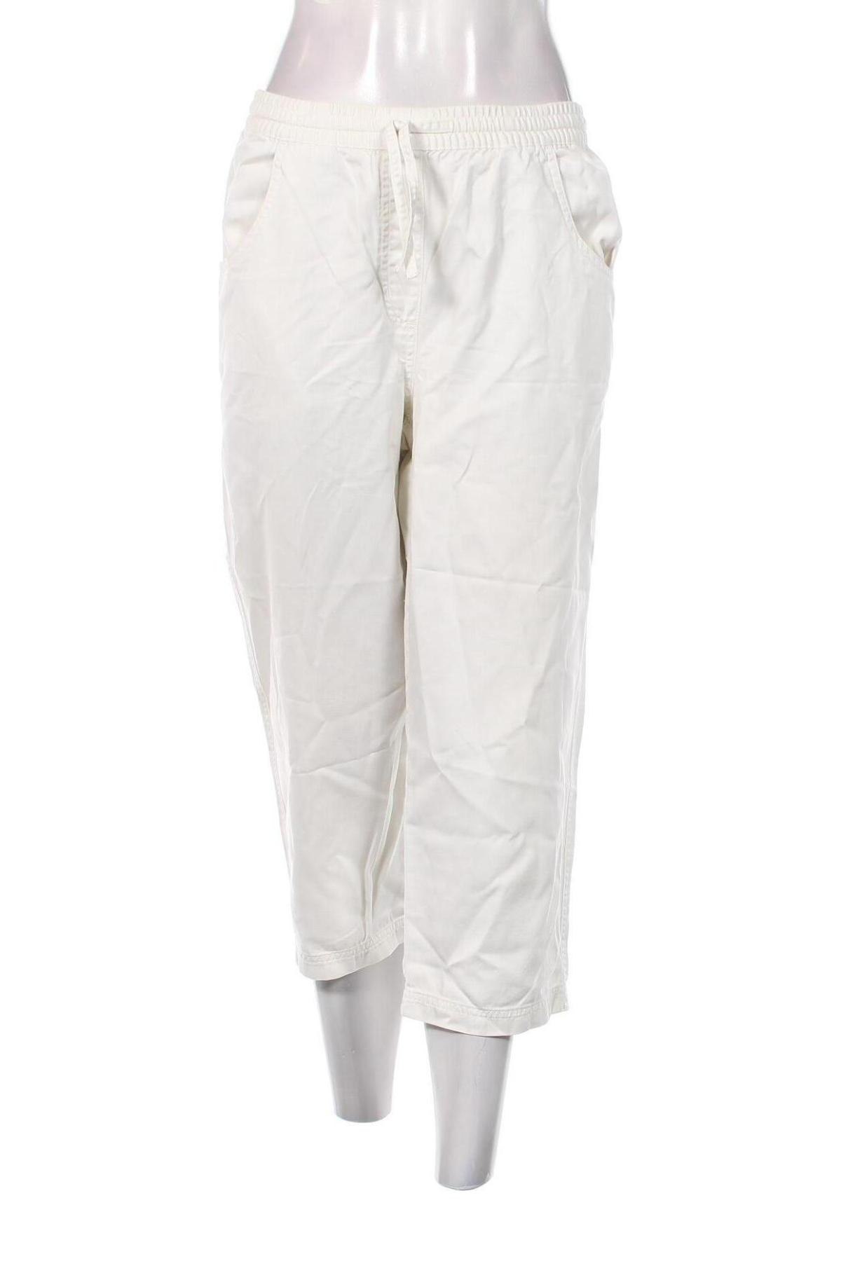 Pantaloni de femei Laura Kent, Mărime L, Culoare Alb, Preț 74,81 Lei