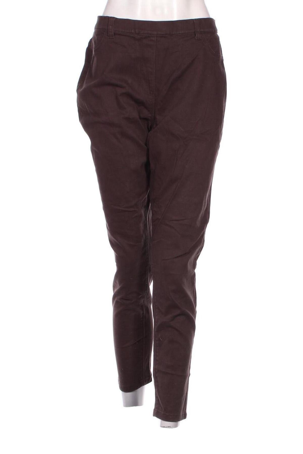 Дамски панталон M&Co., Размер XL, Цвят Кафяв, Цена 8,12 лв.