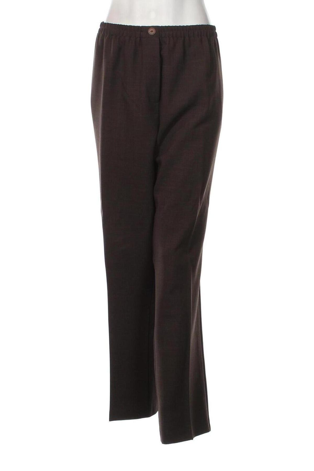 Γυναικείο παντελόνι M Collection, Μέγεθος 3XL, Χρώμα Καφέ, Τιμή 9,30 €