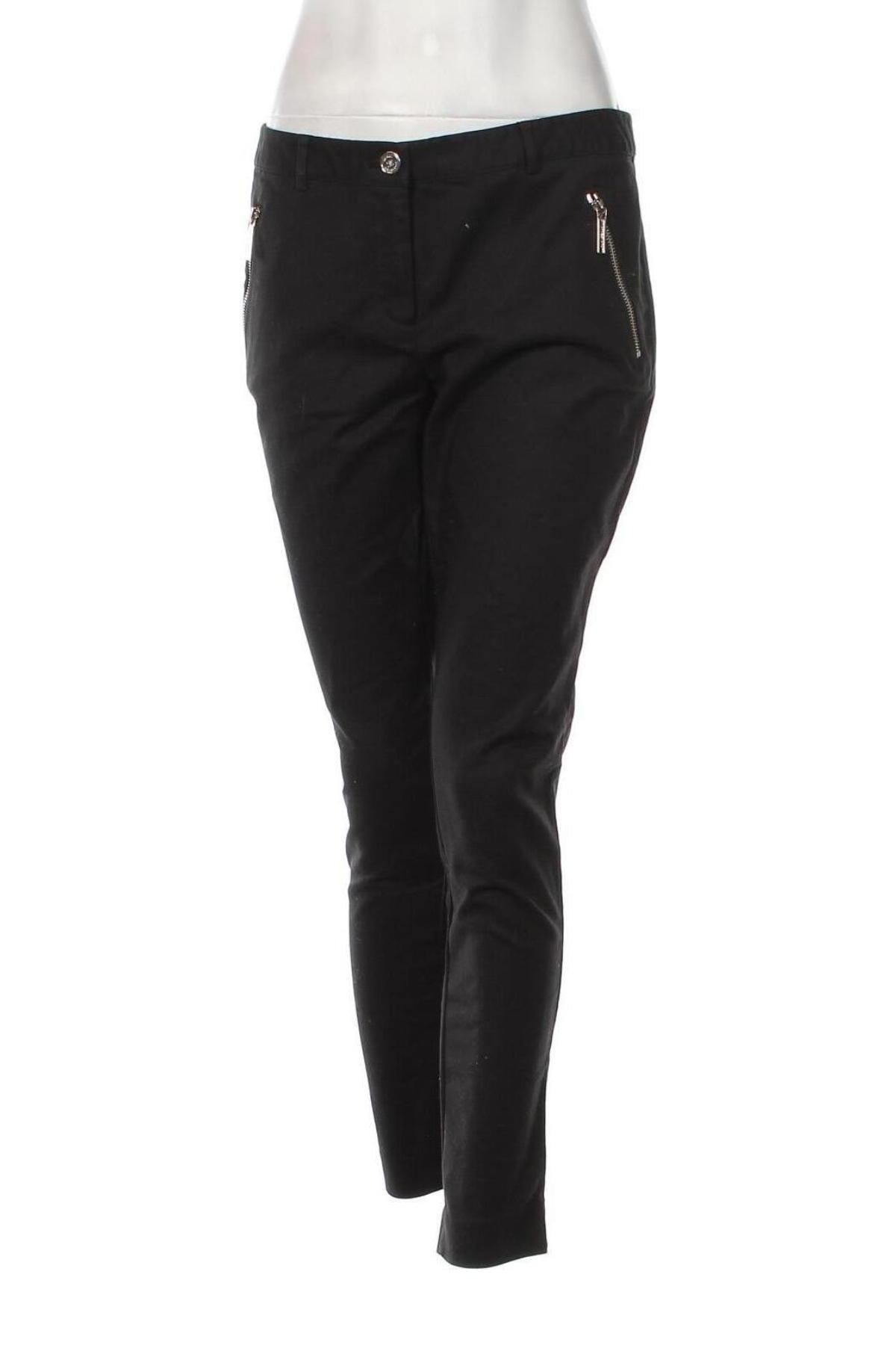 Дамски панталон MICHAEL Michael Kors, Размер S, Цвят Черен, Цена 84,78 лв.