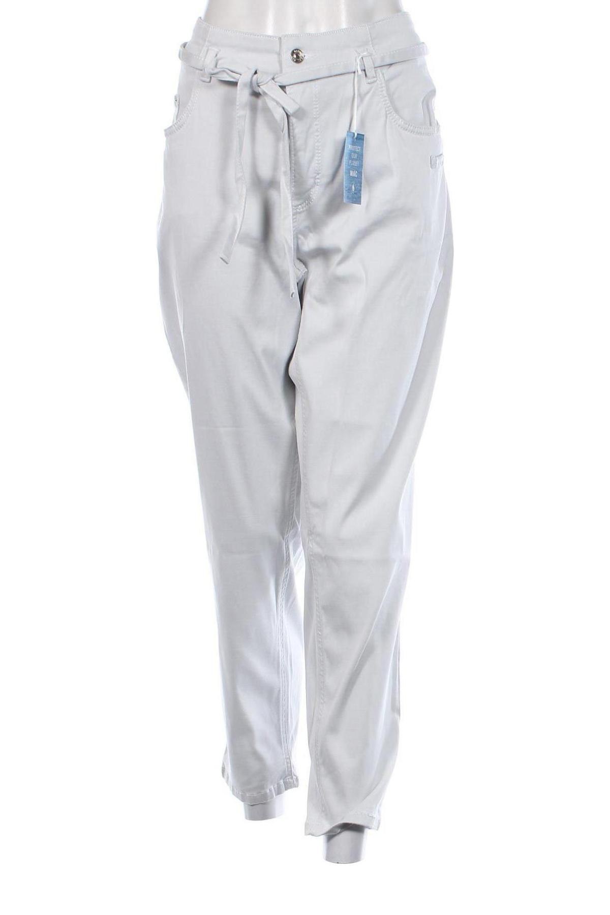 Дамски панталон Mac, Размер XL, Цвят Сив, Цена 29,64 лв.