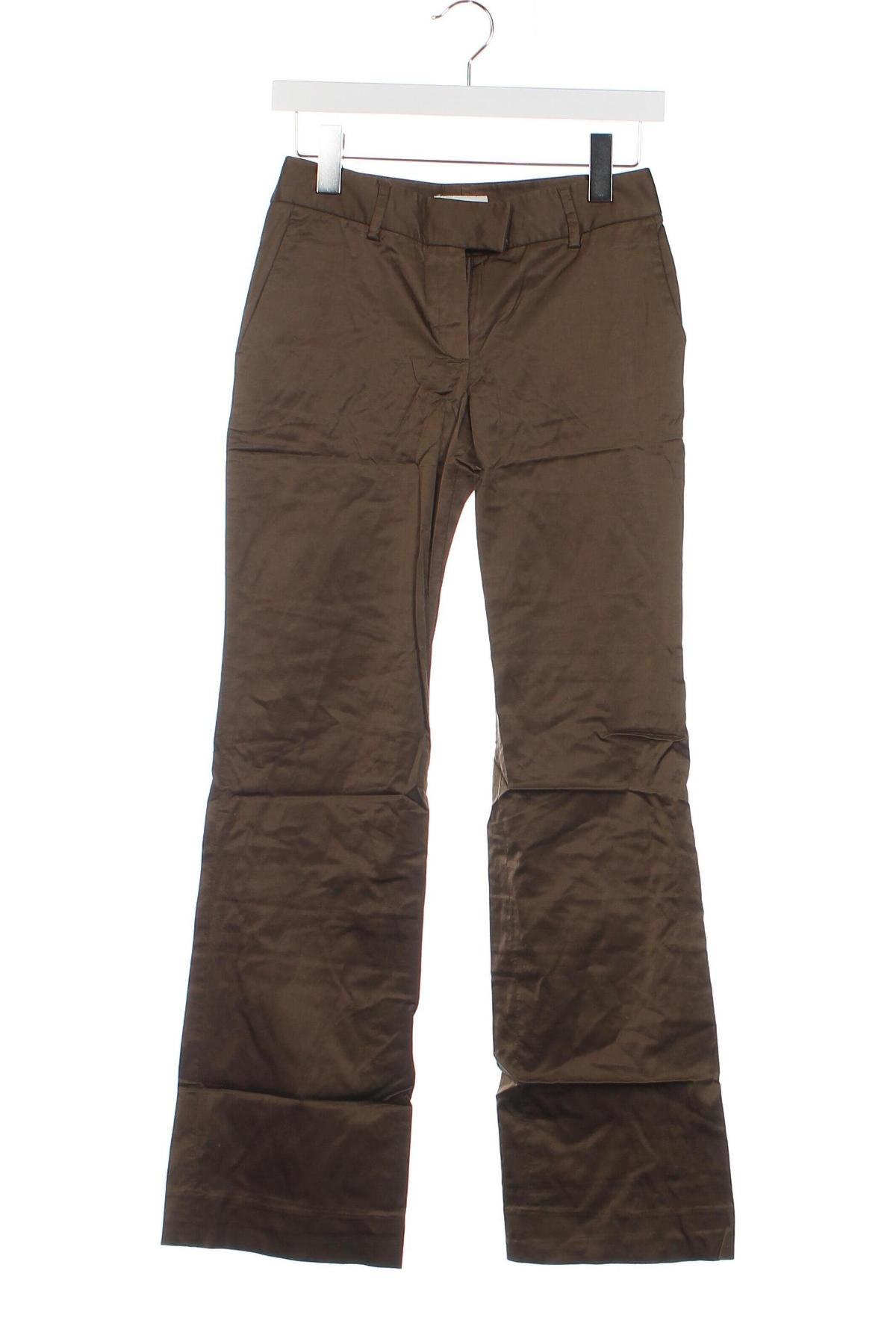 Pantaloni de femei Massimo Dutti, Mărime S, Culoare Verde, Preț 223,68 Lei