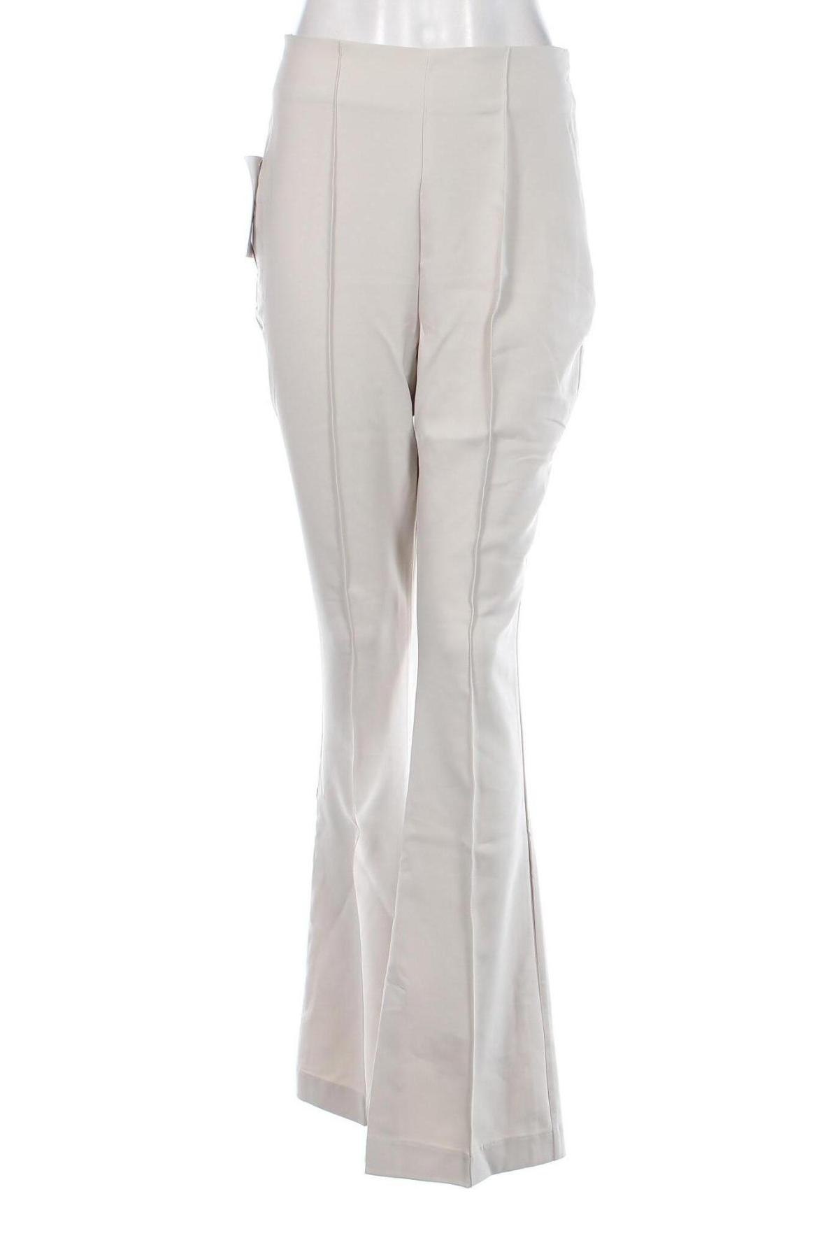 Дамски панталон NA-KD, Размер M, Цвят Бежов, Цена 39,99 лв.