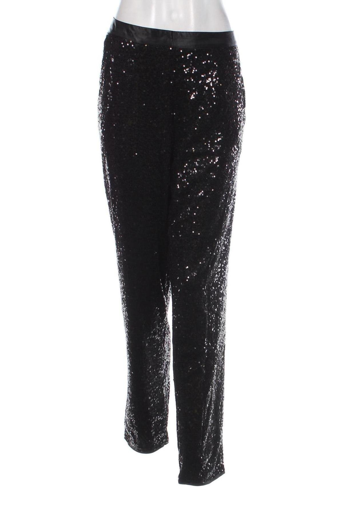 Дамски панталон Naf Naf, Размер XL, Цвят Черен, Цена 93,00 лв.