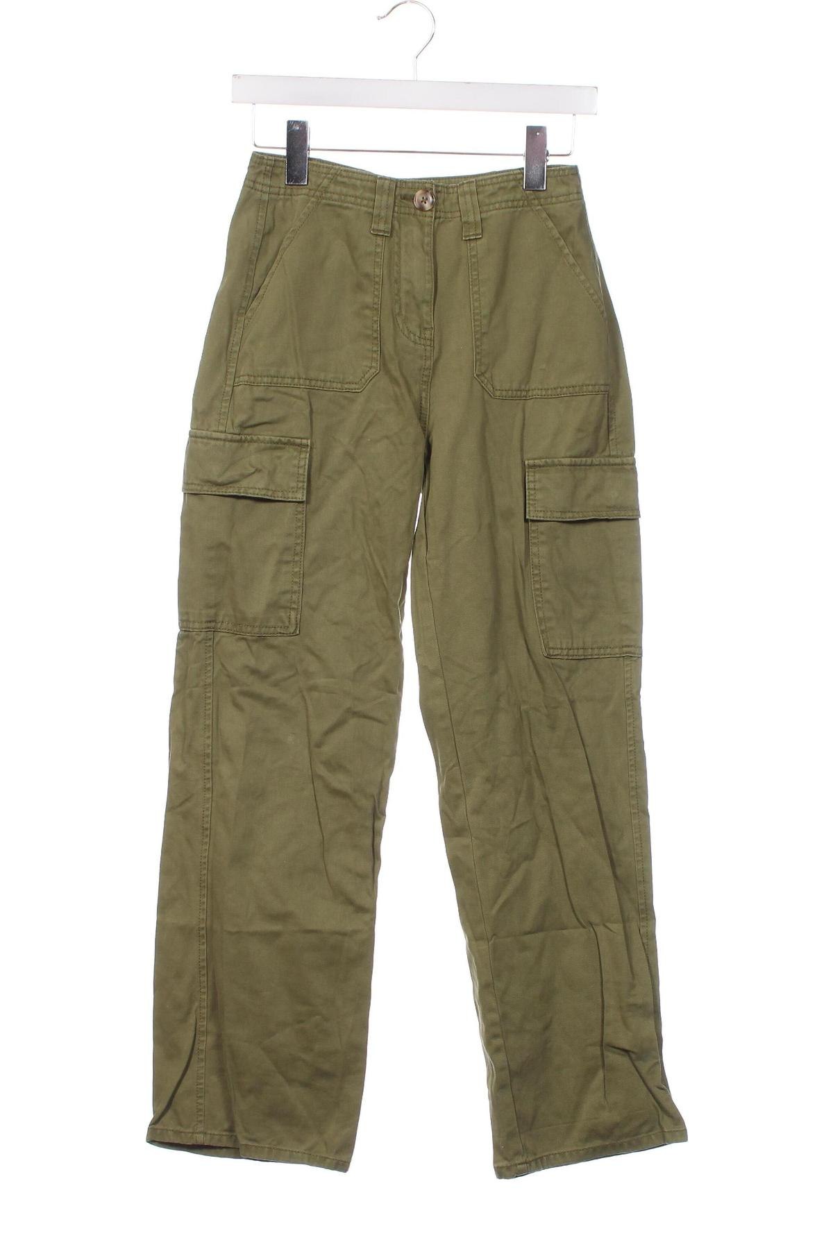 Pantaloni de femei Next, Mărime XS, Culoare Verde, Preț 50,20 Lei