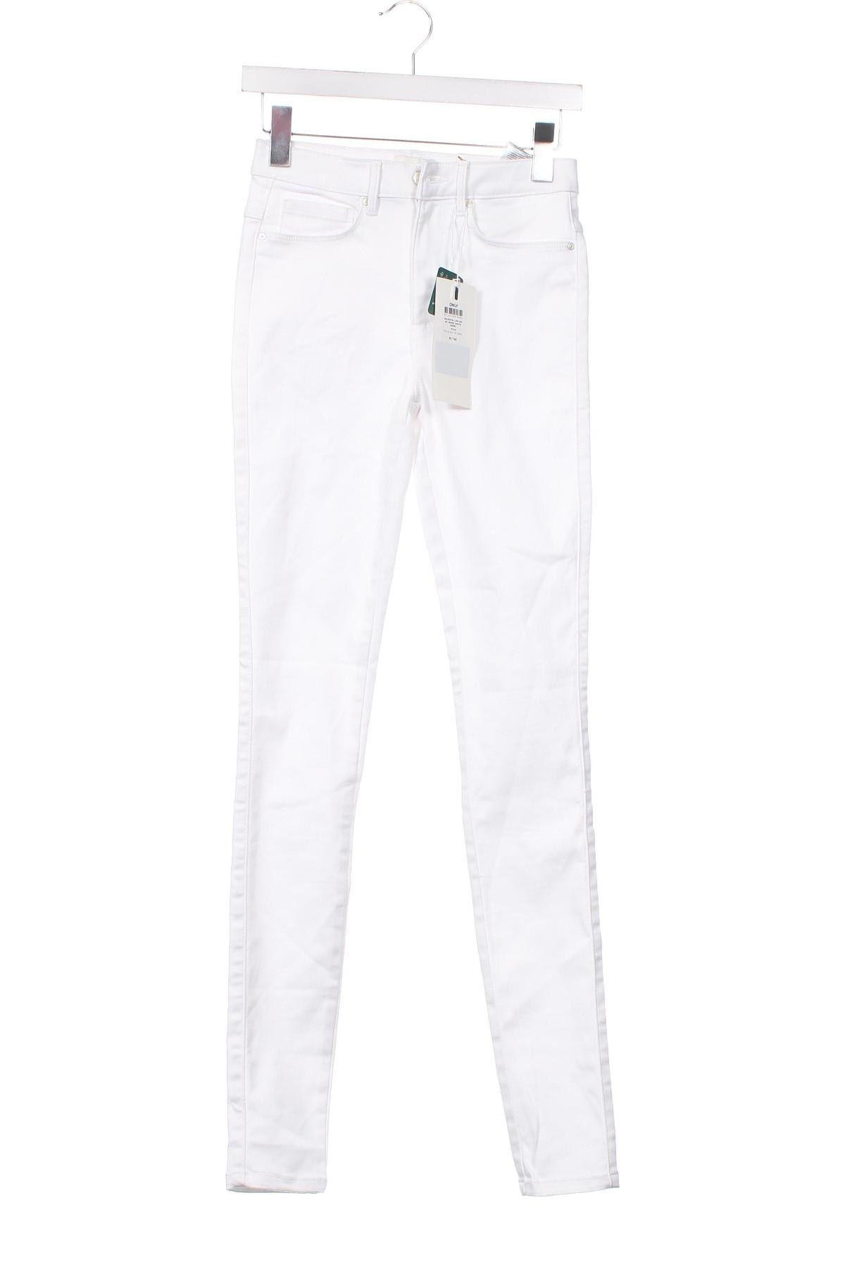 Dámské kalhoty  ONLY, Velikost S, Barva Bílá, Cena  180,00 Kč
