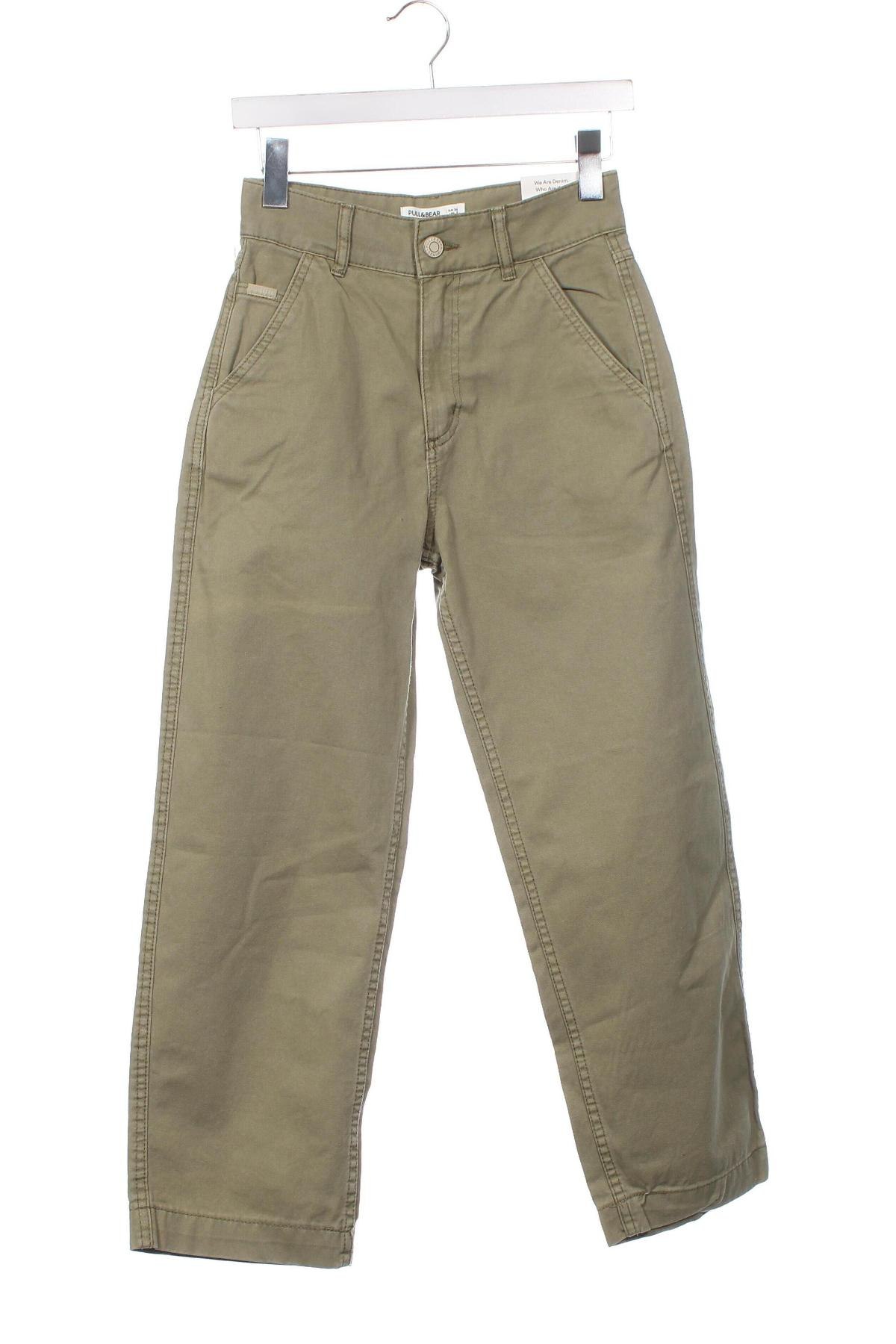 Damenhose Pull&Bear, Größe XS, Farbe Grün, Preis € 15,99