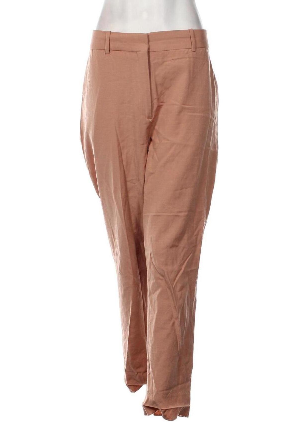 Дамски панталон Reiss, Размер L, Цвят Пепел от рози, Цена 67,06 лв.