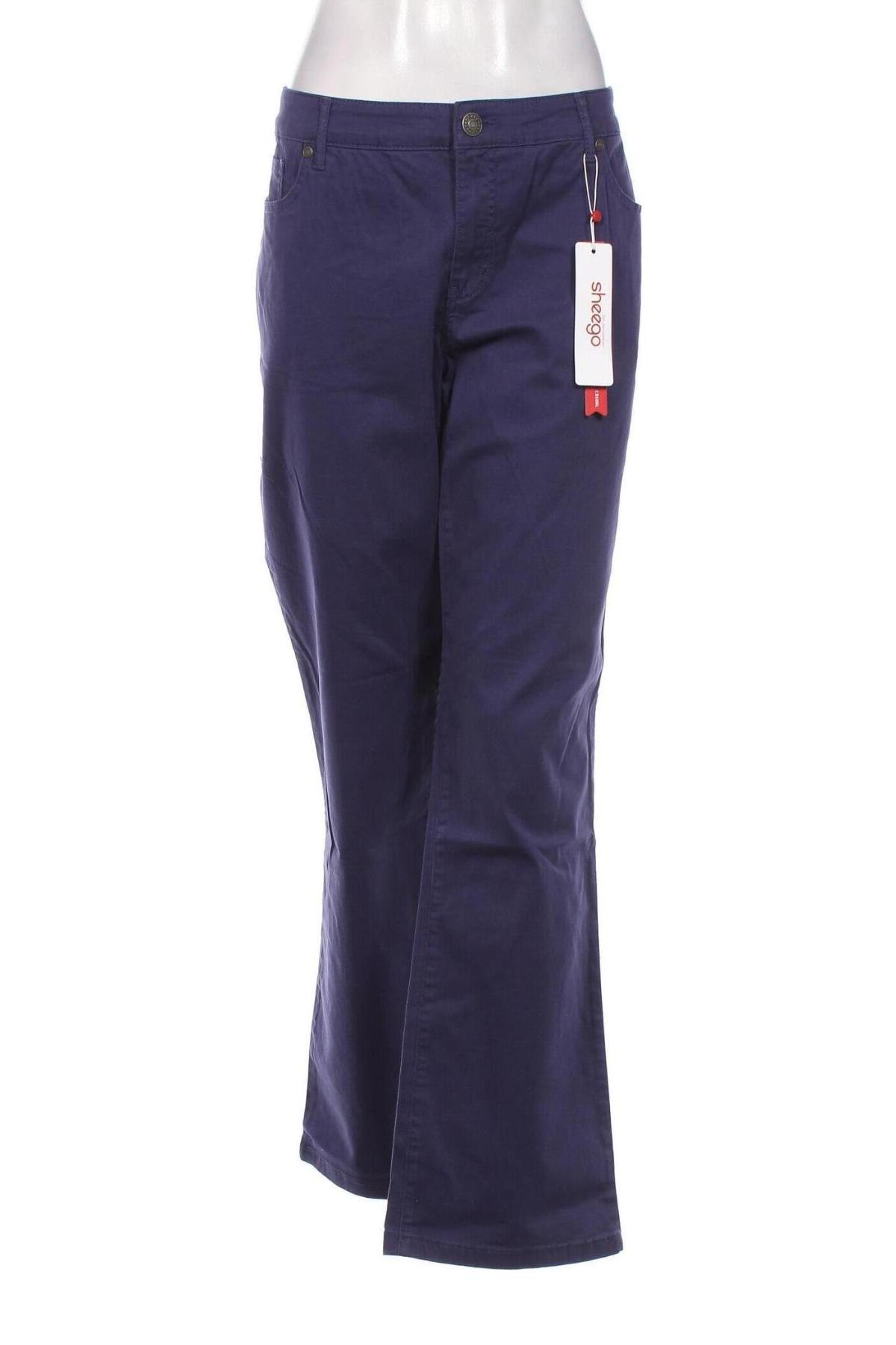 Pantaloni de femei Sheego, Mărime XXL, Culoare Albastru, Preț 305,92 Lei