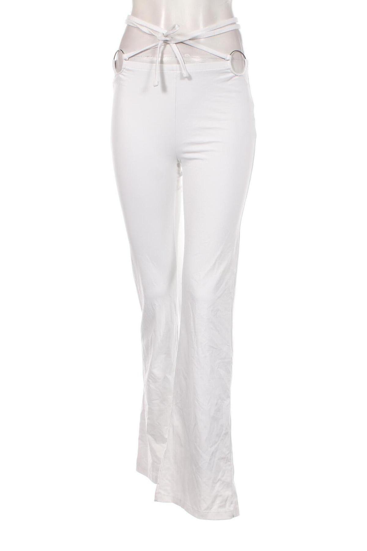 Γυναικείο παντελόνι Sinsay, Μέγεθος S, Χρώμα Λευκό, Τιμή 6,23 €