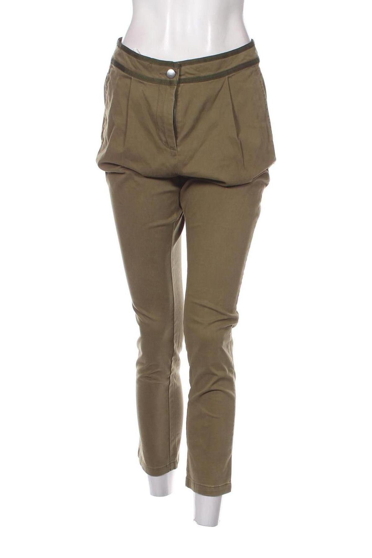 Γυναικείο παντελόνι Sisley, Μέγεθος L, Χρώμα Πράσινο, Τιμή 20,91 €