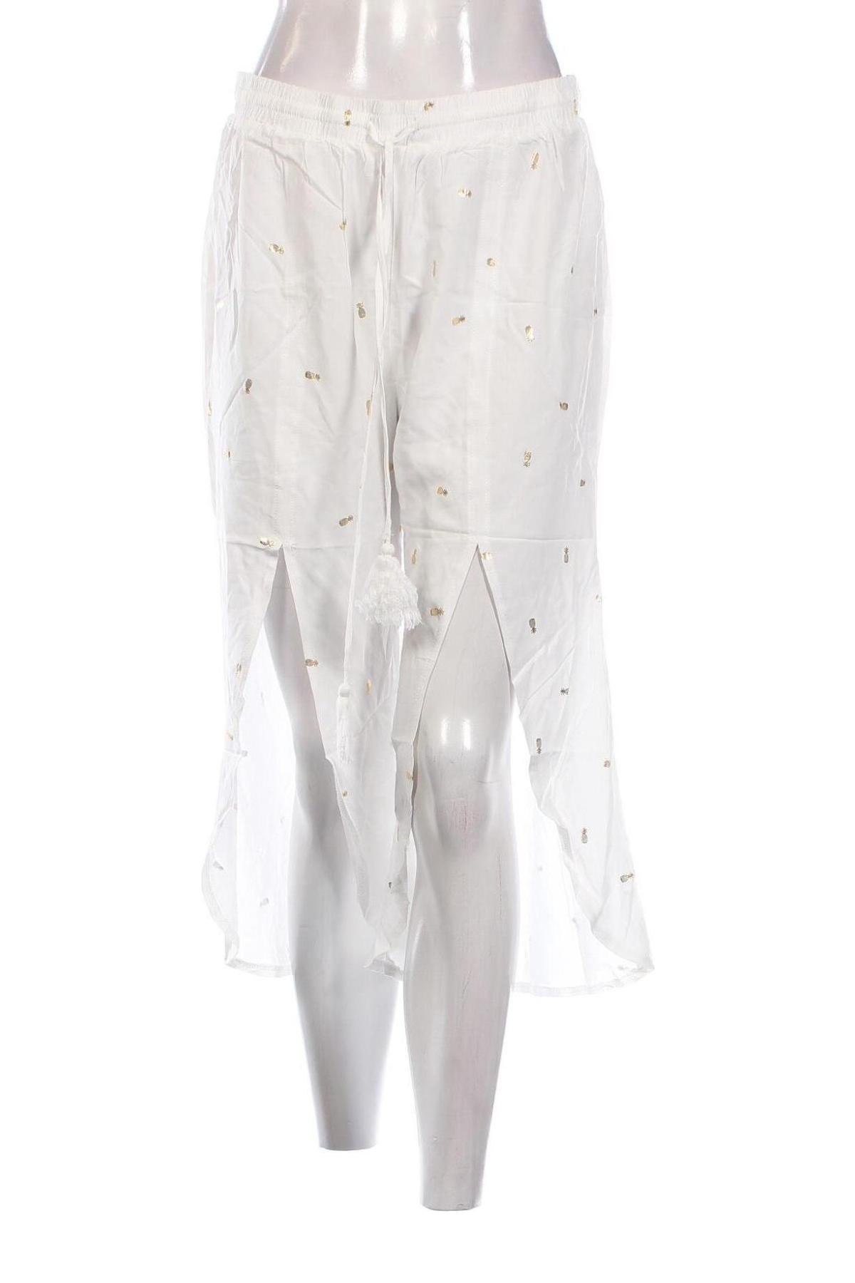 Дамски панталон Solitaire, Размер L, Цвят Бял, Цена 41,06 лв.