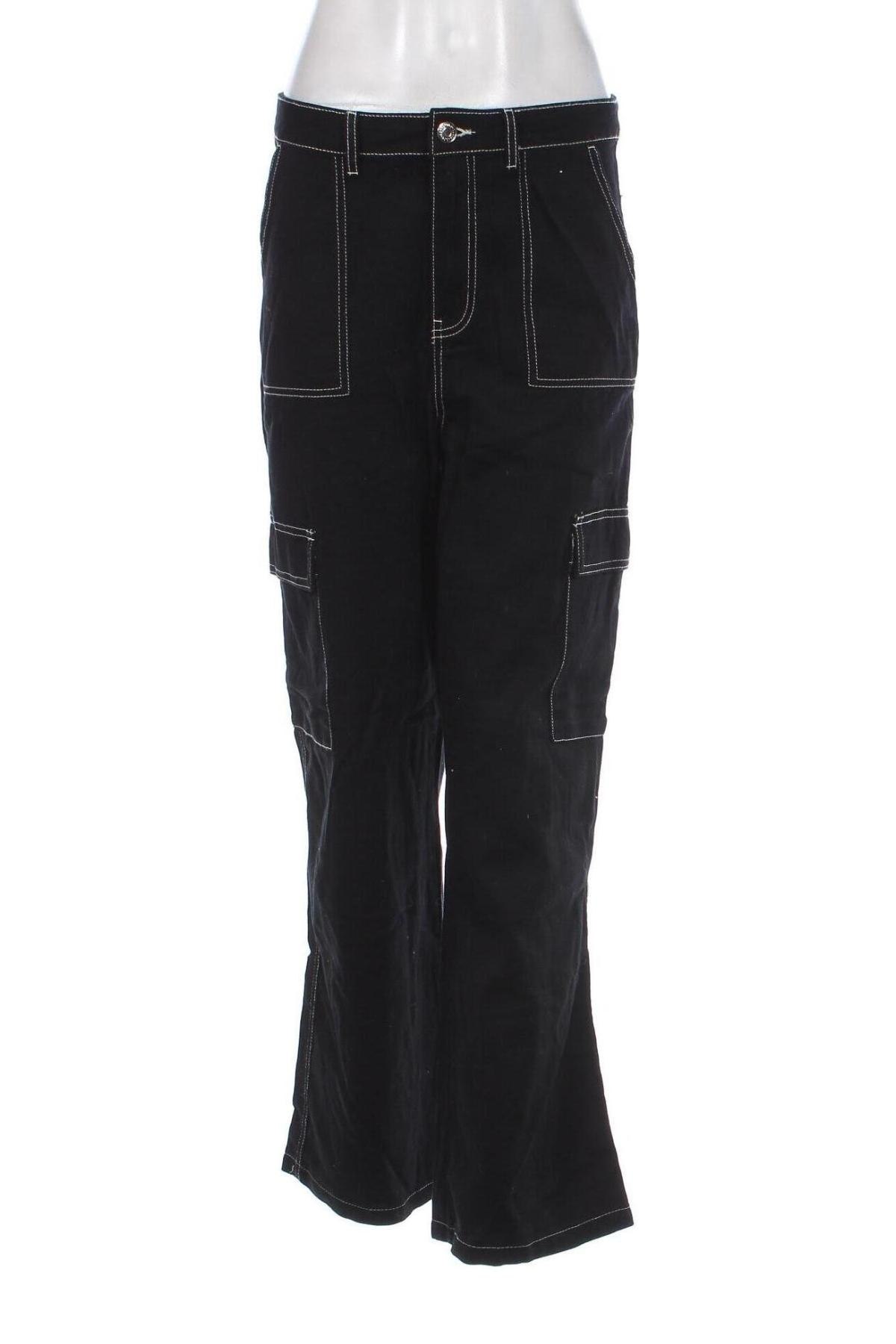 Pantaloni de femei Terranova, Mărime M, Culoare Negru, Preț 95,39 Lei