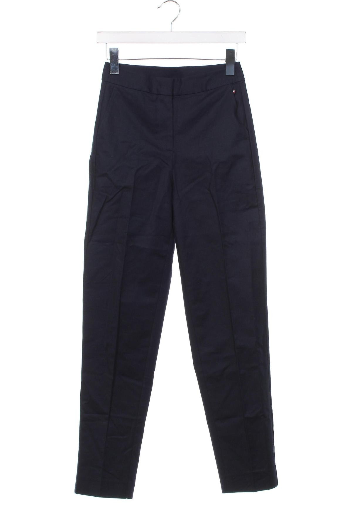 Pantaloni de femei Tommy Hilfiger, Mărime XXS, Culoare Albastru, Preț 671,05 Lei