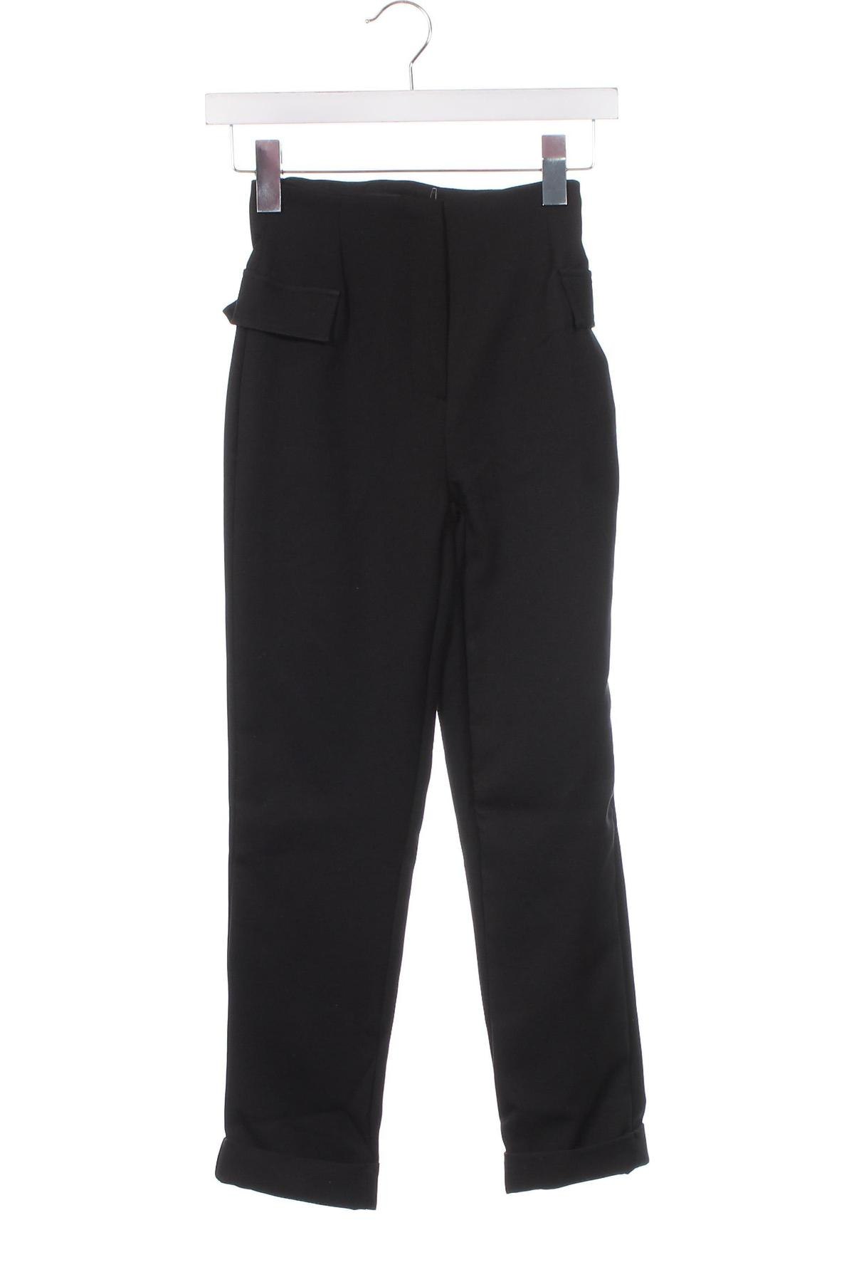 Дамски панталон Trendyol, Размер XXS, Цвят Черен, Цена 13,95 лв.