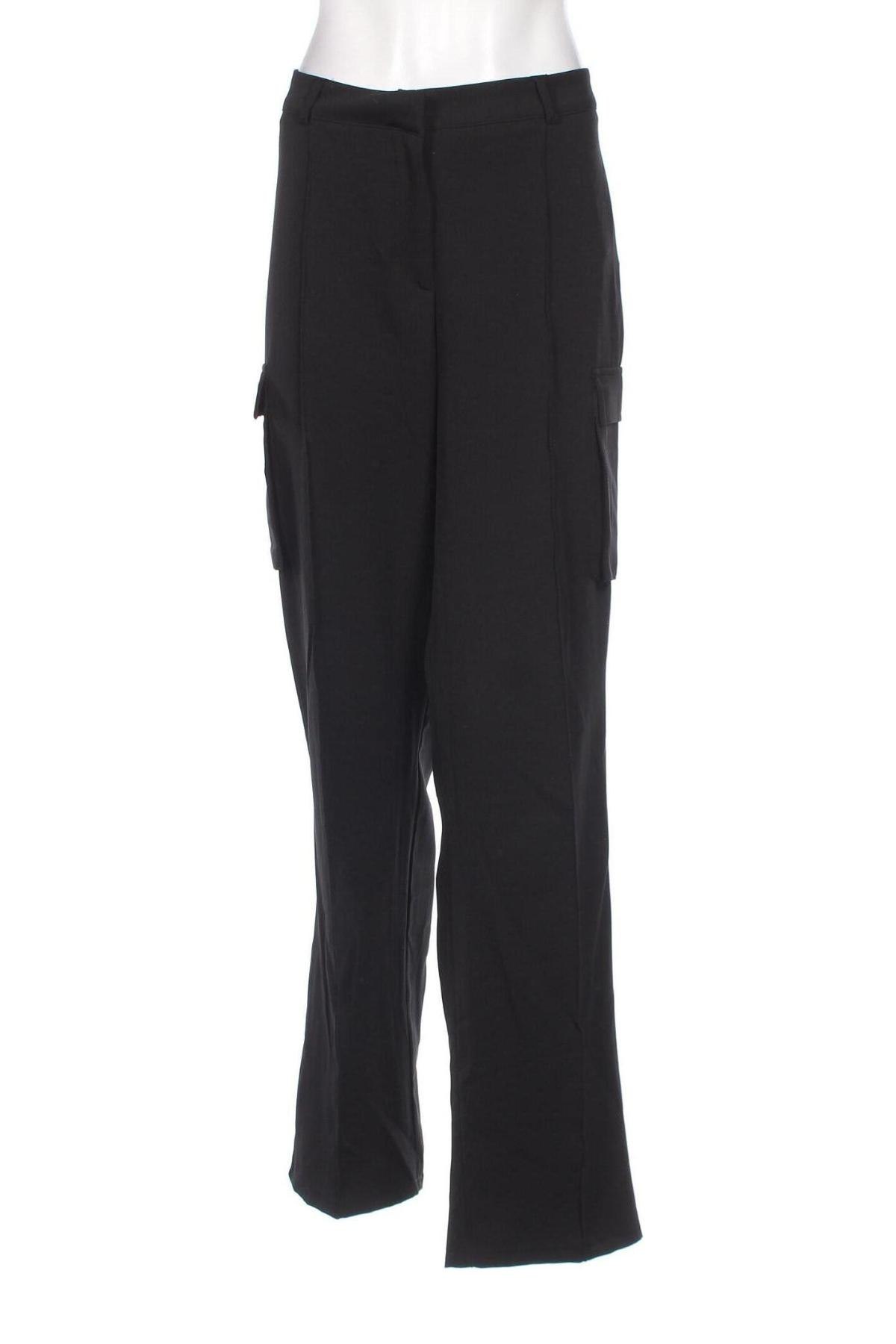 Pantaloni de femei Trendyol, Mărime L, Culoare Negru, Preț 45,89 Lei