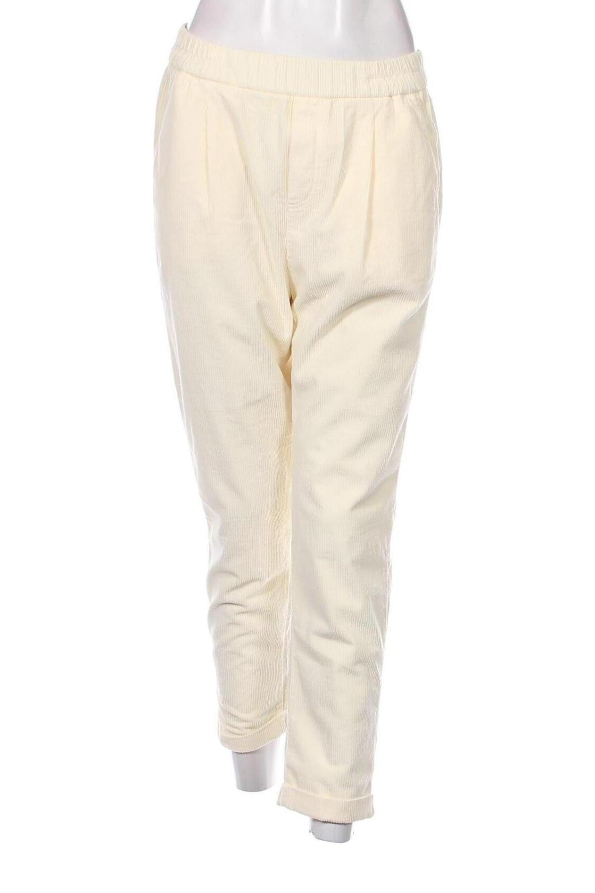 Дамски панталон United Colors Of Benetton, Размер M, Цвят Екрю, Цена 13,95 лв.