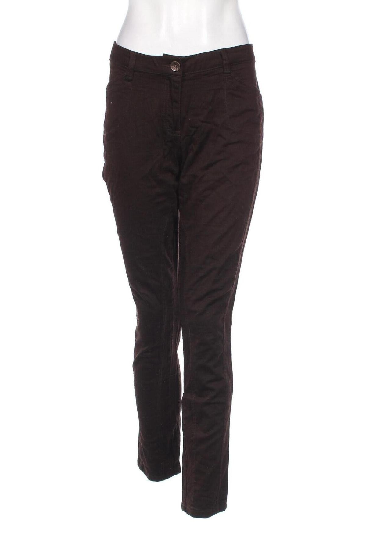 Дамски панталон Up 2 Fashion, Размер M, Цвят Кафяв, Цена 8,41 лв.