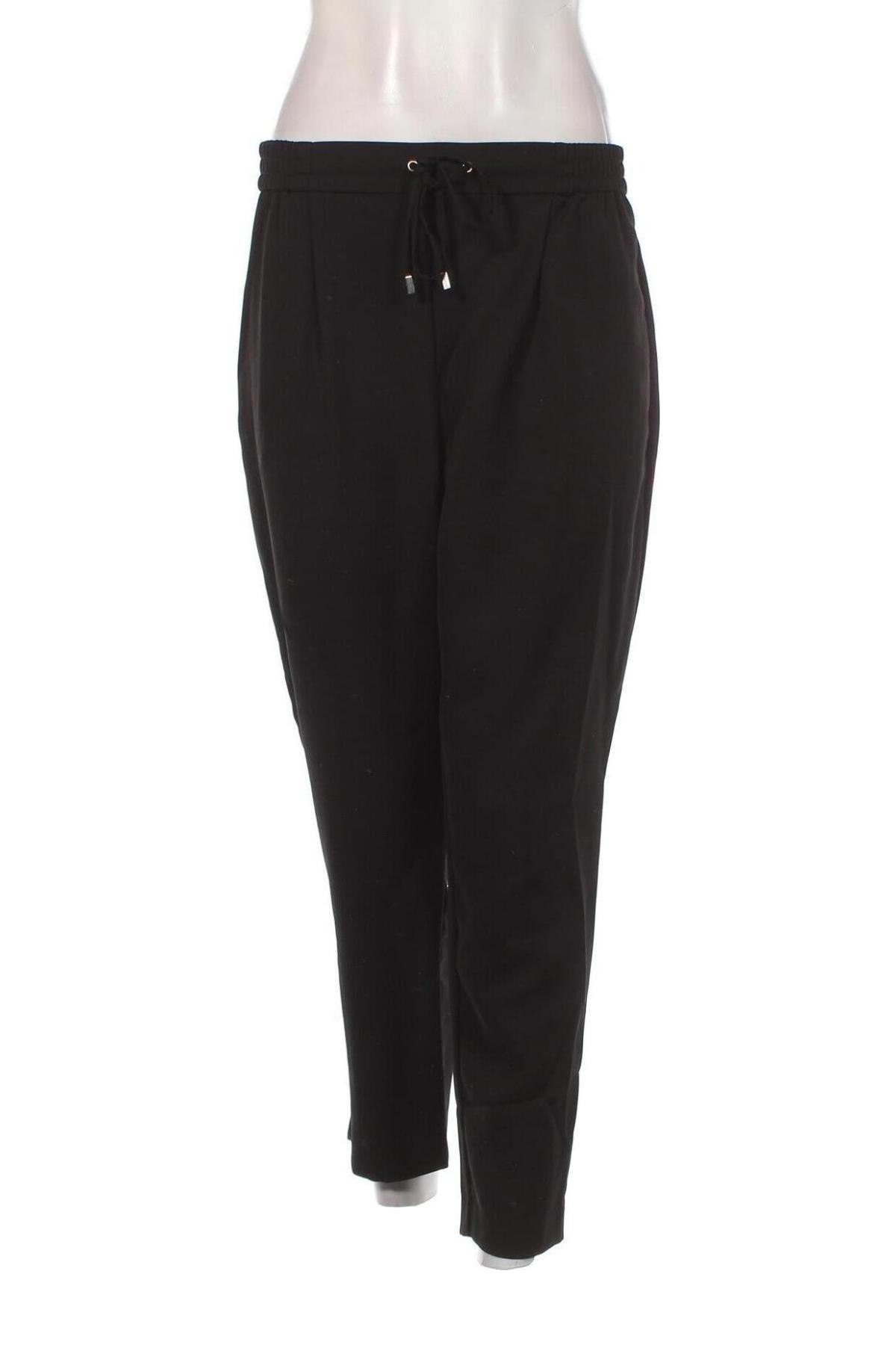 Дамски панталон Zara, Размер M, Цвят Черен, Цена 25,43 лв.