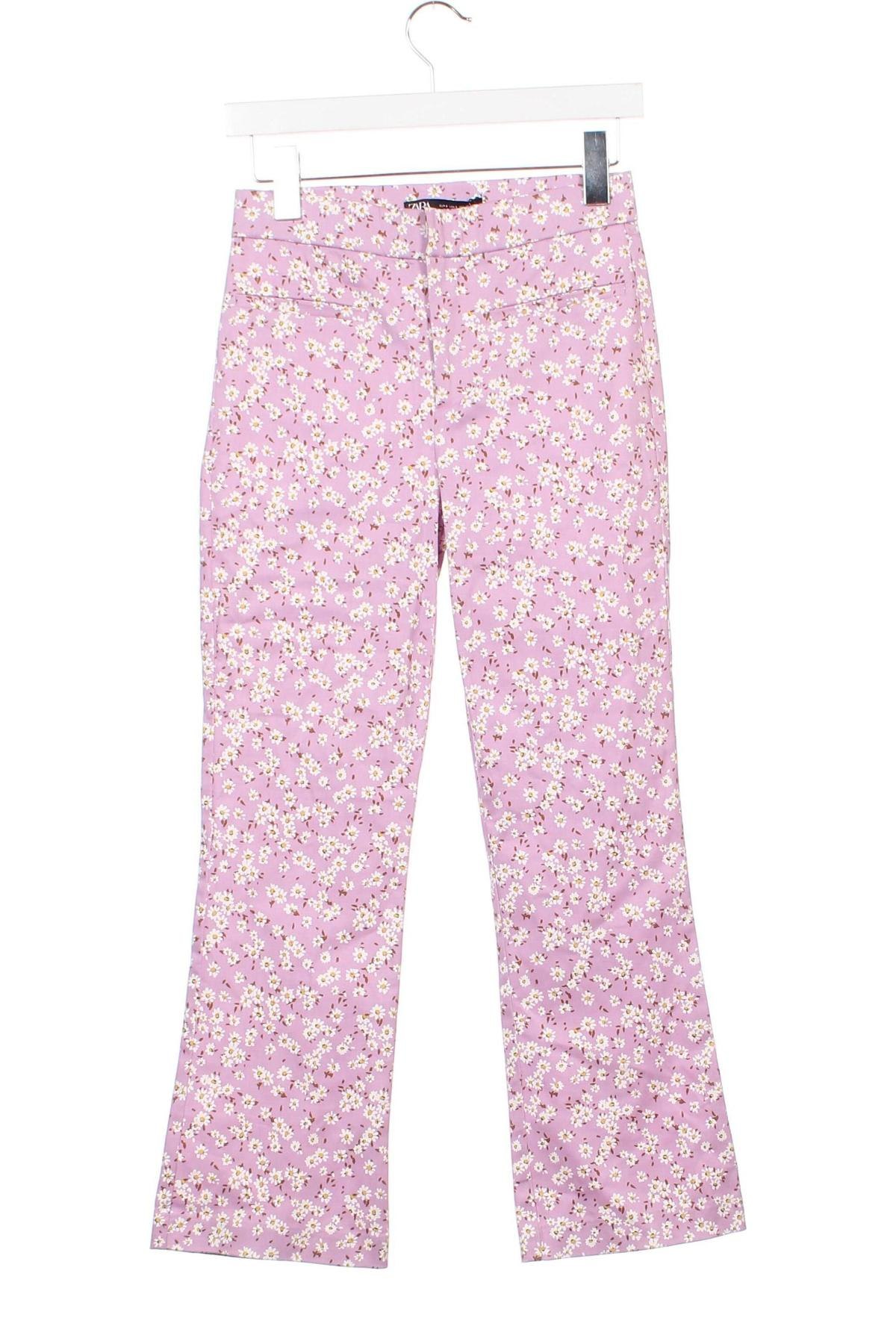 Pantaloni de femei Zara, Mărime S, Culoare Multicolor, Preț 124,59 Lei
