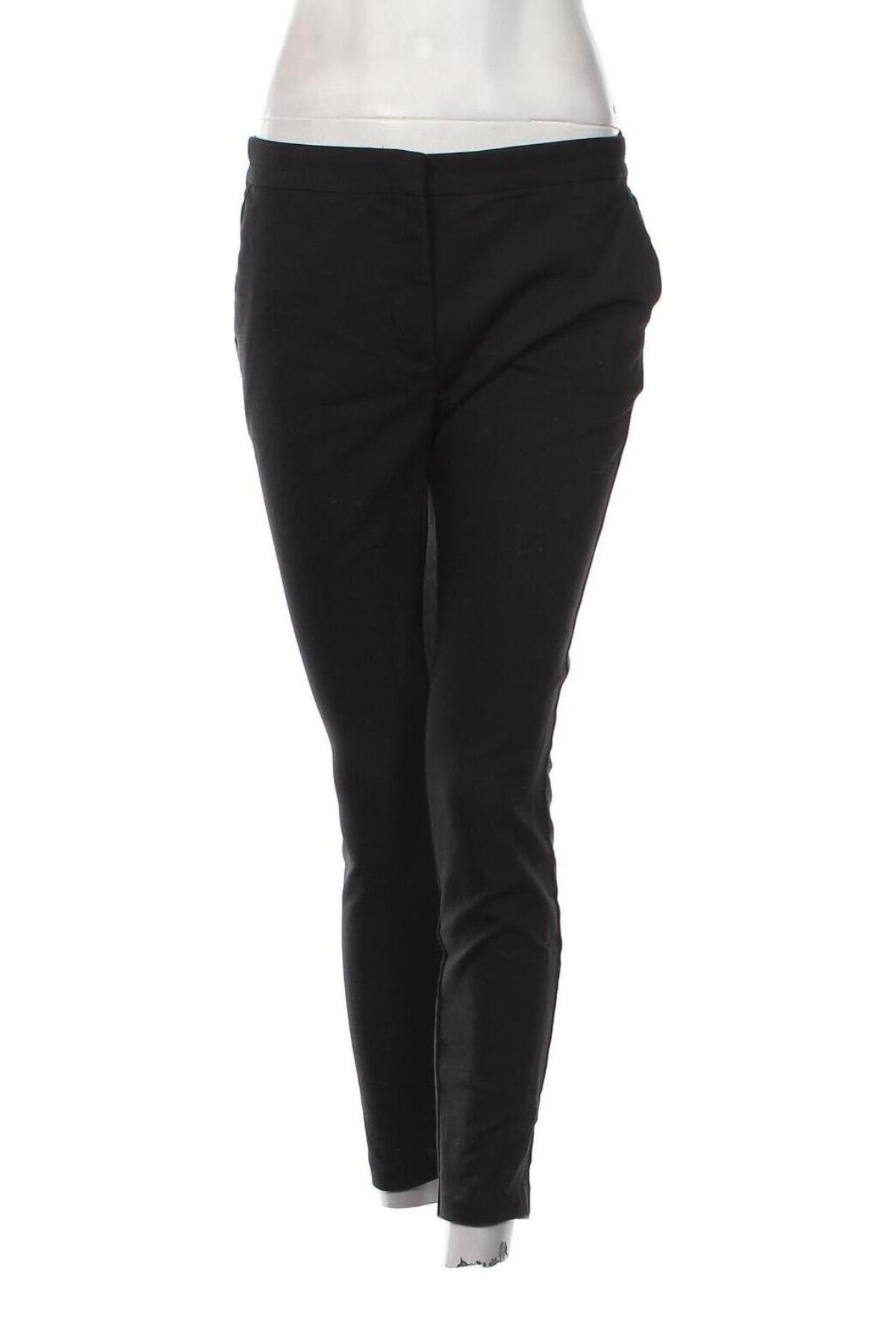 Pantaloni de femei Zara, Mărime M, Culoare Negru, Preț 28,93 Lei
