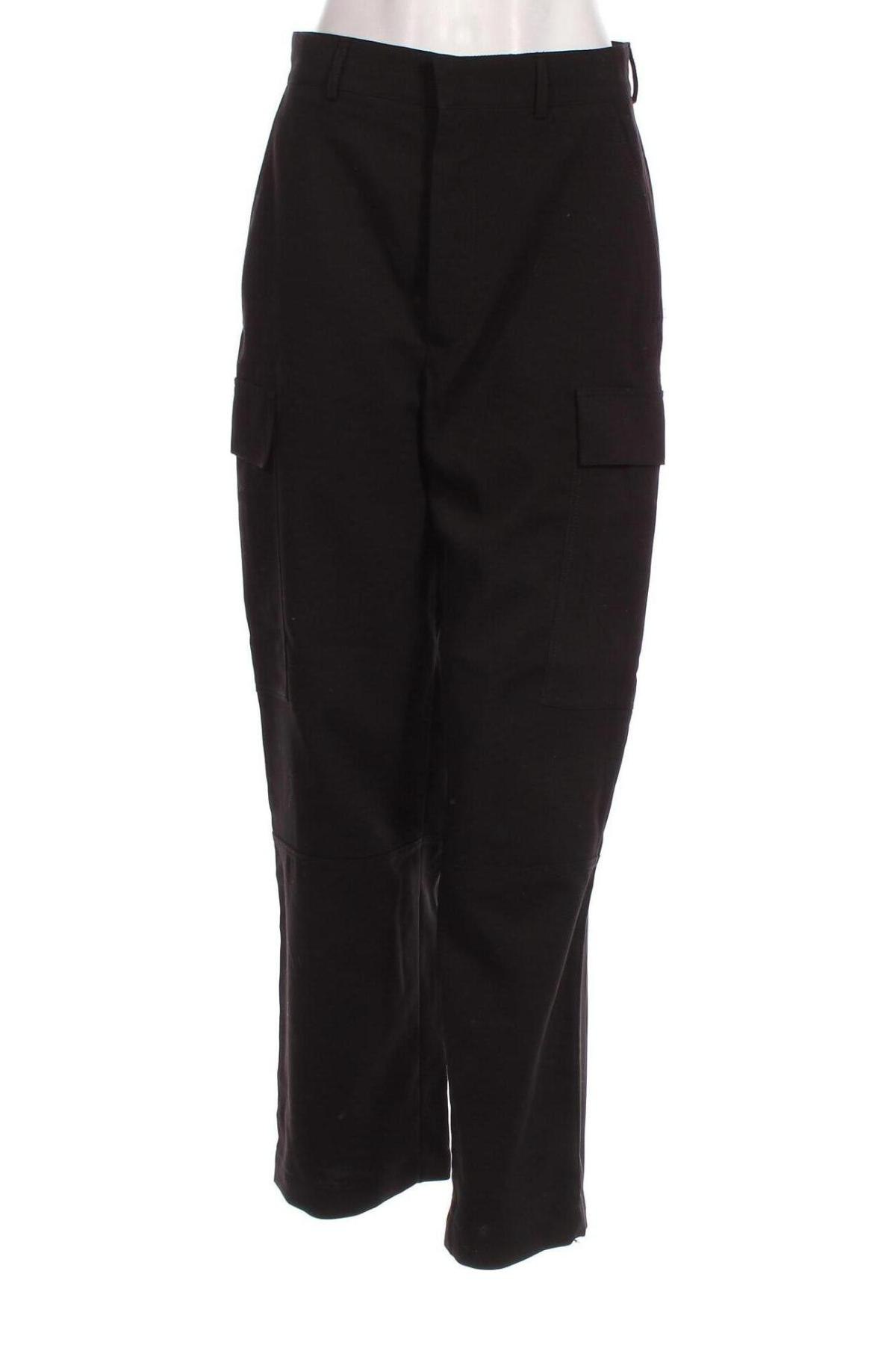 Pantaloni de femei Zara, Mărime S, Culoare Negru, Preț 69,82 Lei