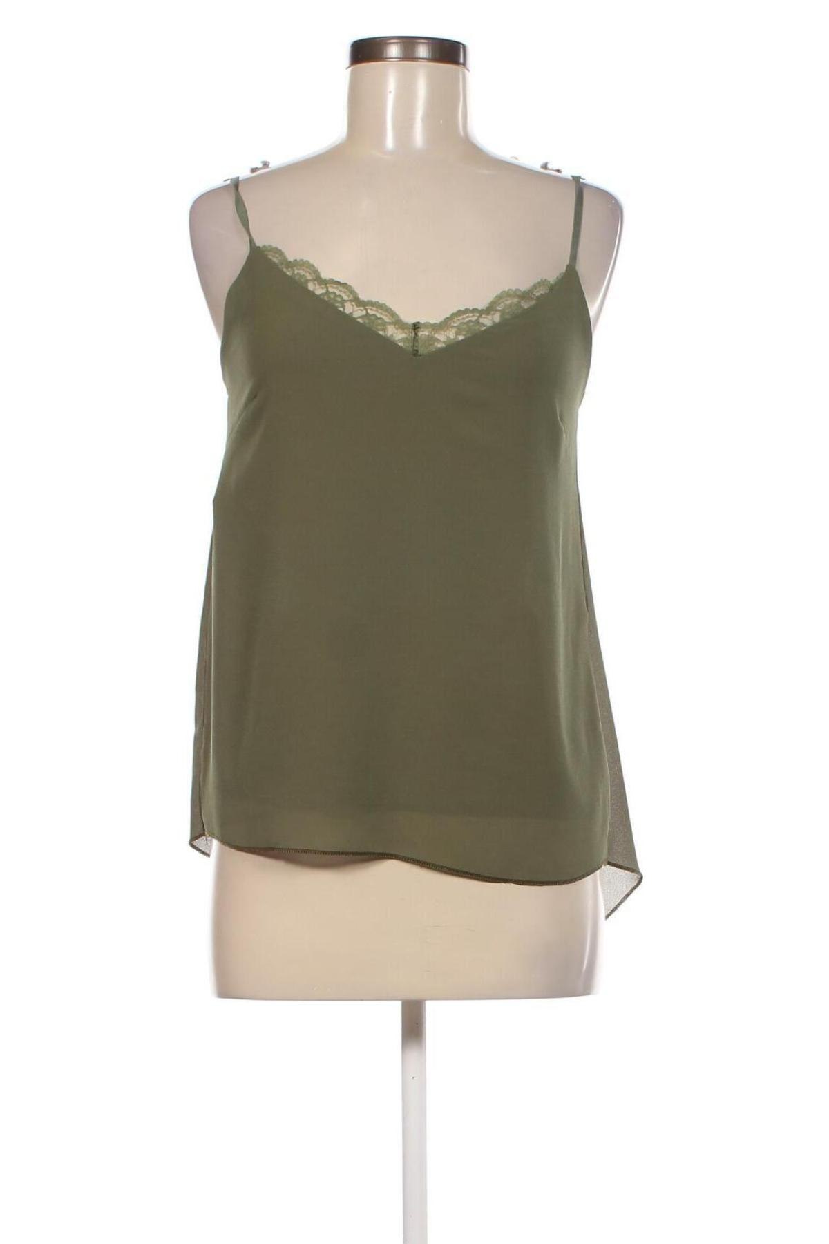 Γυναικείο αμάνικο μπλουζάκι, Μέγεθος S, Χρώμα Πράσινο, Τιμή 7,28 €