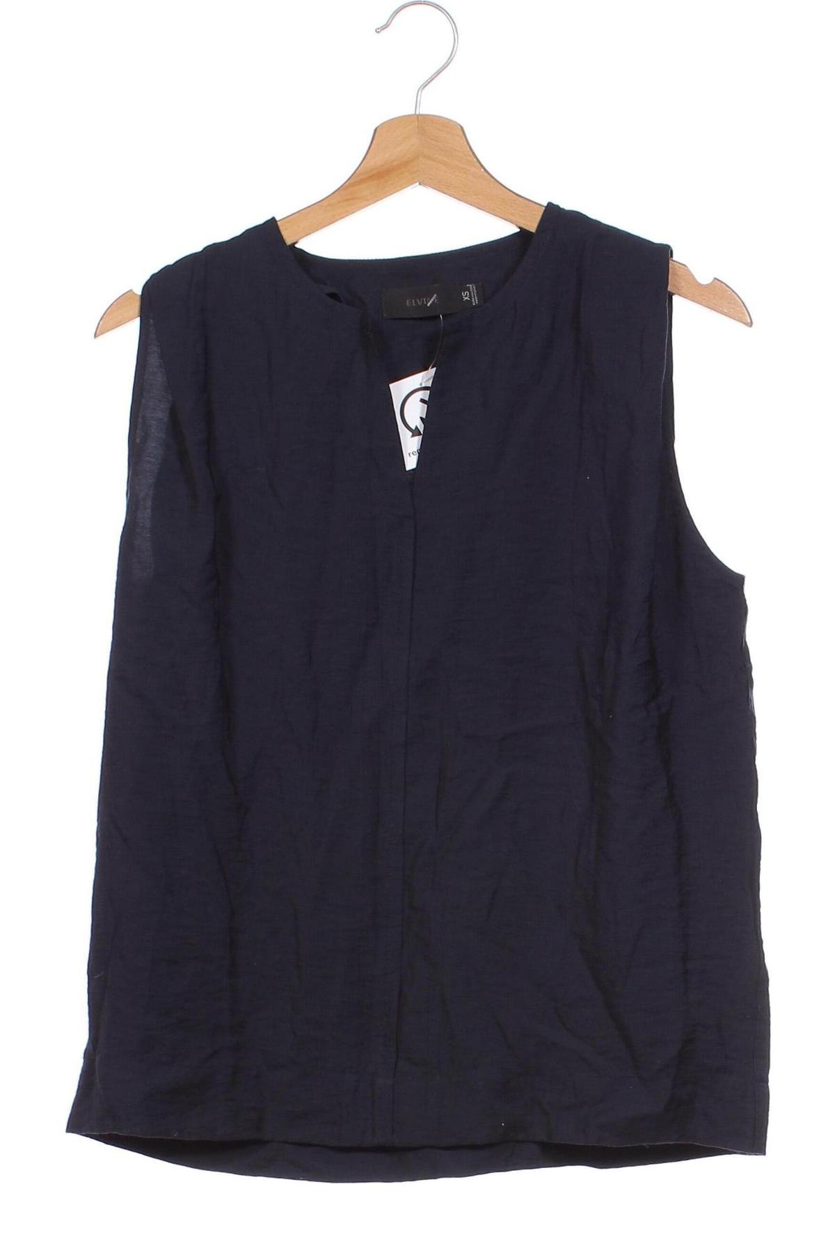 Γυναικείο αμάνικο μπλουζάκι Elvine, Μέγεθος XS, Χρώμα Μπλέ, Τιμή 20,11 €