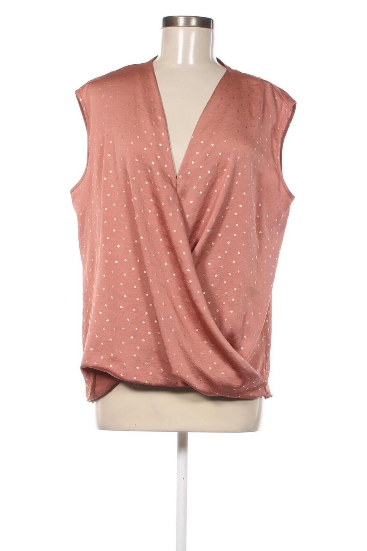 Γυναικείο αμάνικο μπλουζάκι F&F, Μέγεθος XL, Χρώμα Ρόζ , Τιμή 3,18 €