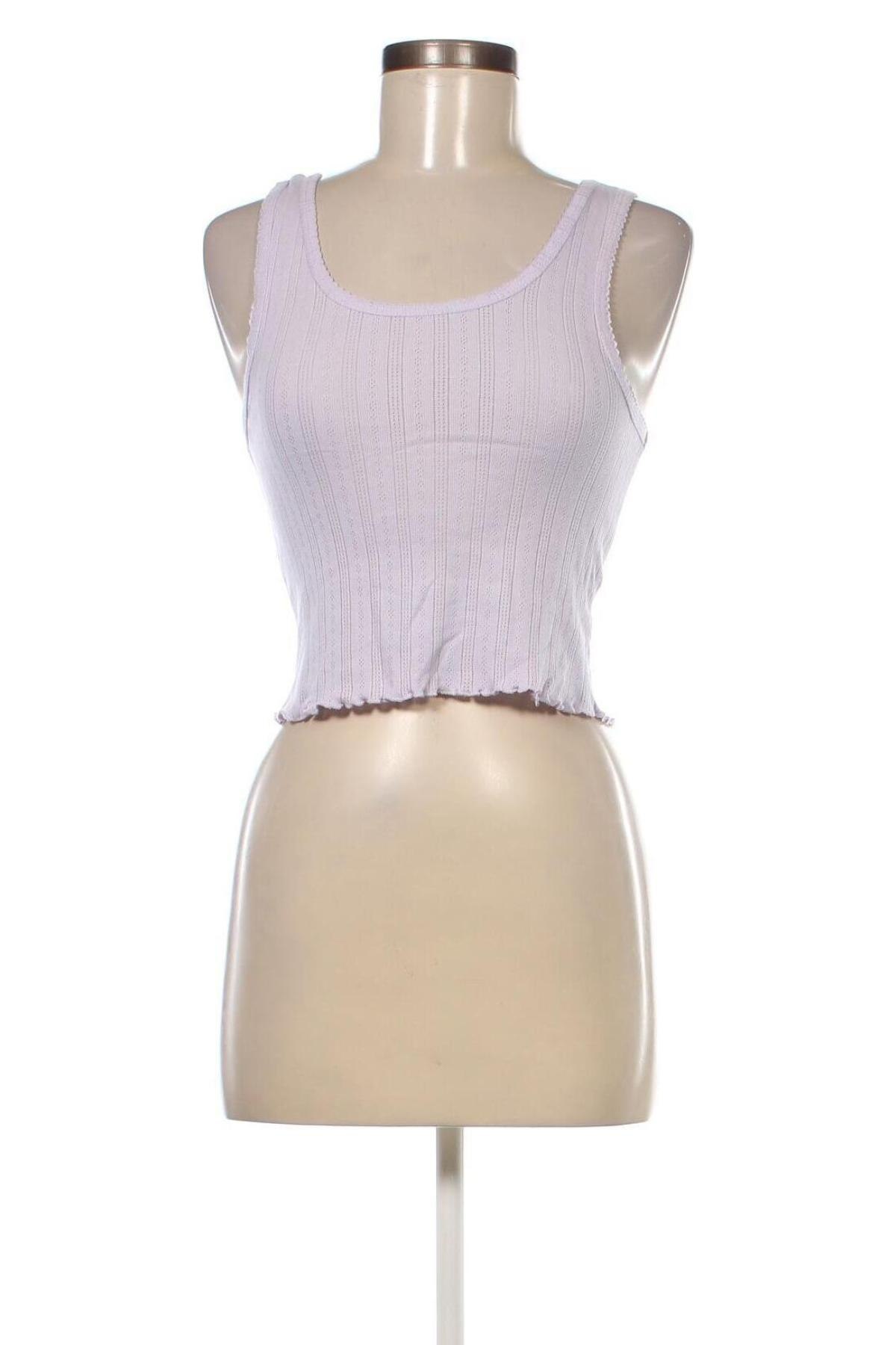 Γυναικείο αμάνικο μπλουζάκι Jennyfer, Μέγεθος M, Χρώμα Βιολετί, Τιμή 3,57 €