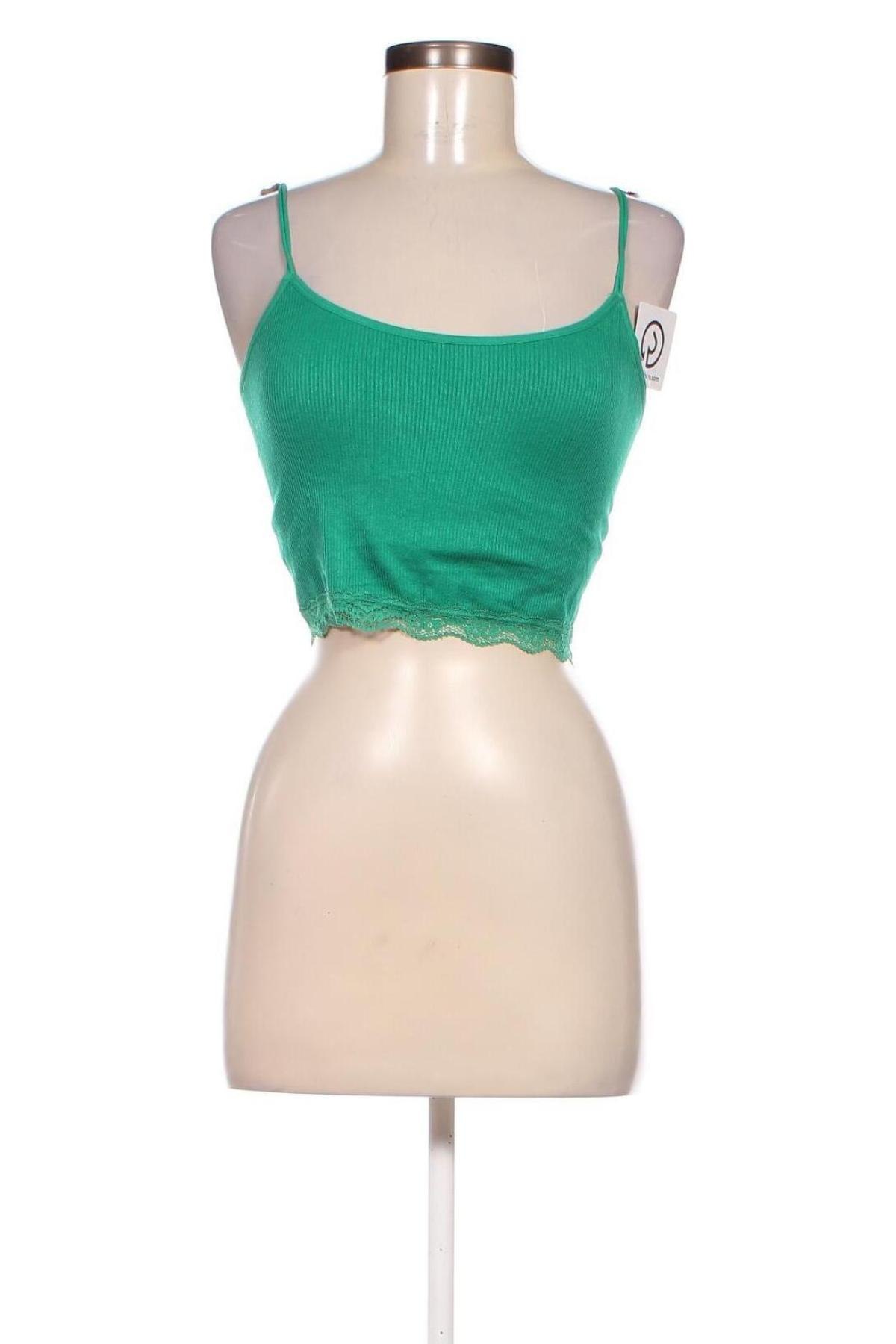 Γυναικείο αμάνικο μπλουζάκι Primark, Μέγεθος M, Χρώμα Πράσινο, Τιμή 3,46 €