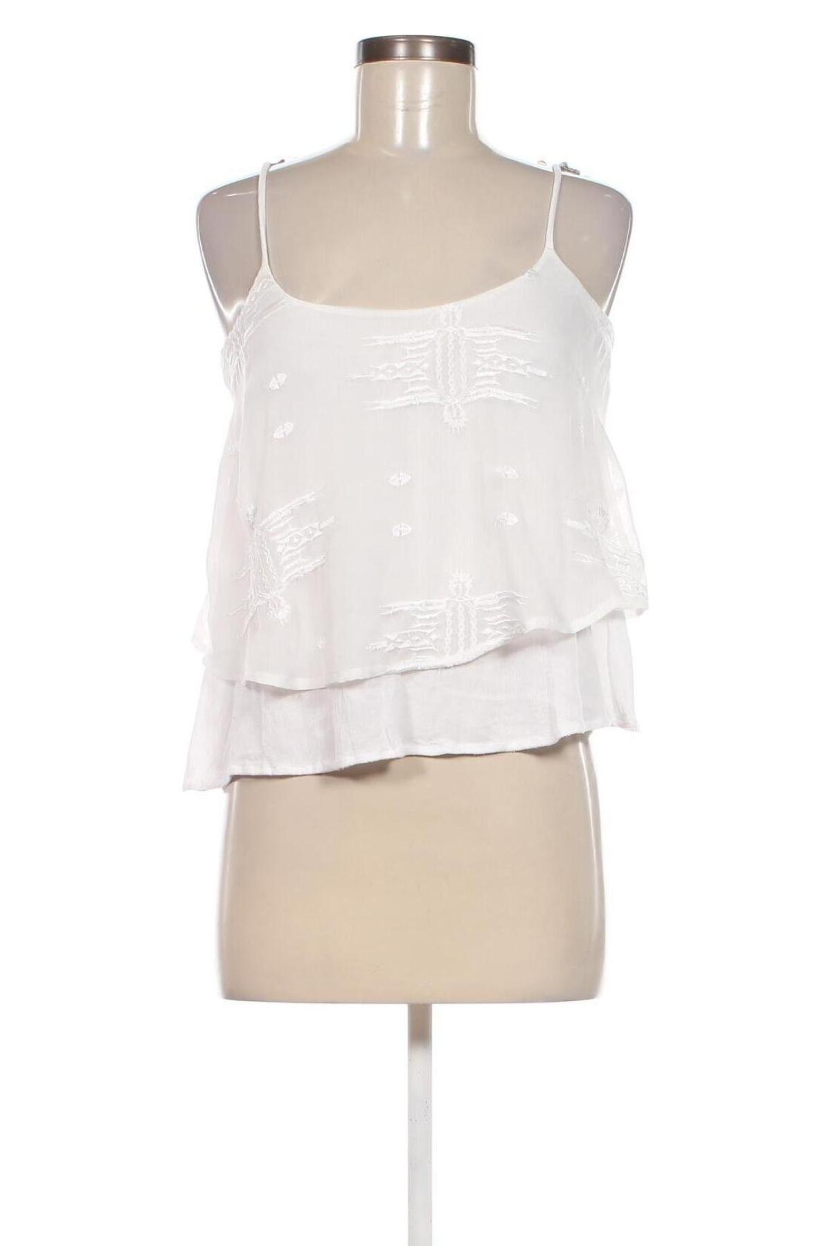 Γυναικείο αμάνικο μπλουζάκι Review, Μέγεθος S, Χρώμα Λευκό, Τιμή 17,36 €