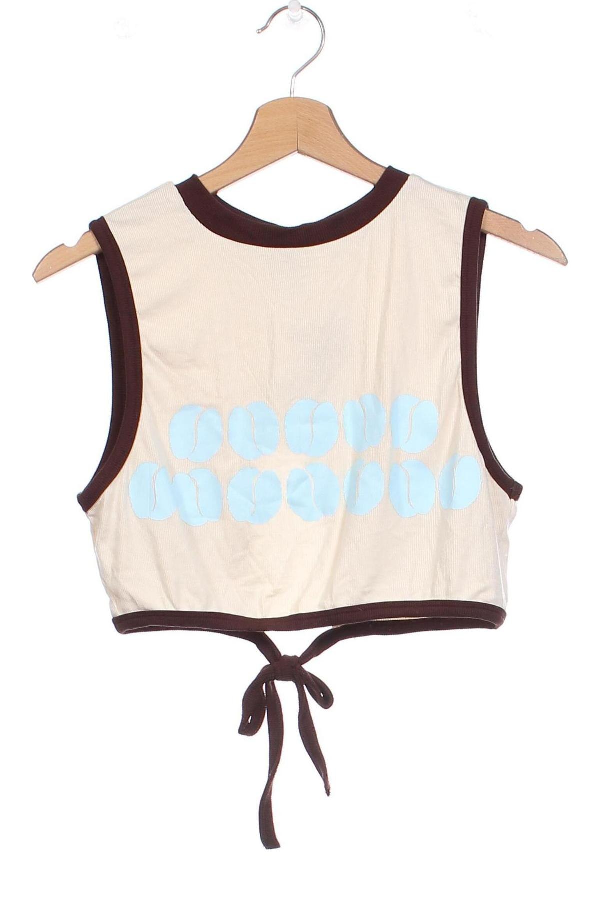 Γυναικείο αμάνικο μπλουζάκι SHEIN, Μέγεθος M, Χρώμα  Μπέζ, Τιμή 4,08 €