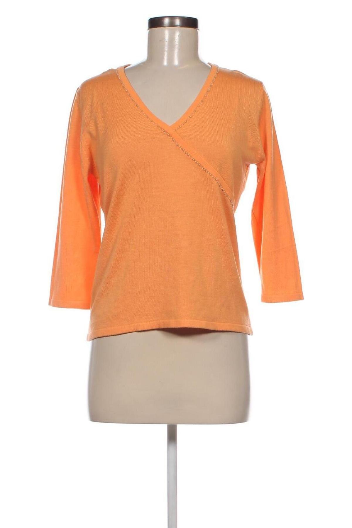 Dámský svetr, Velikost S, Barva Oranžová, Cena  152,00 Kč