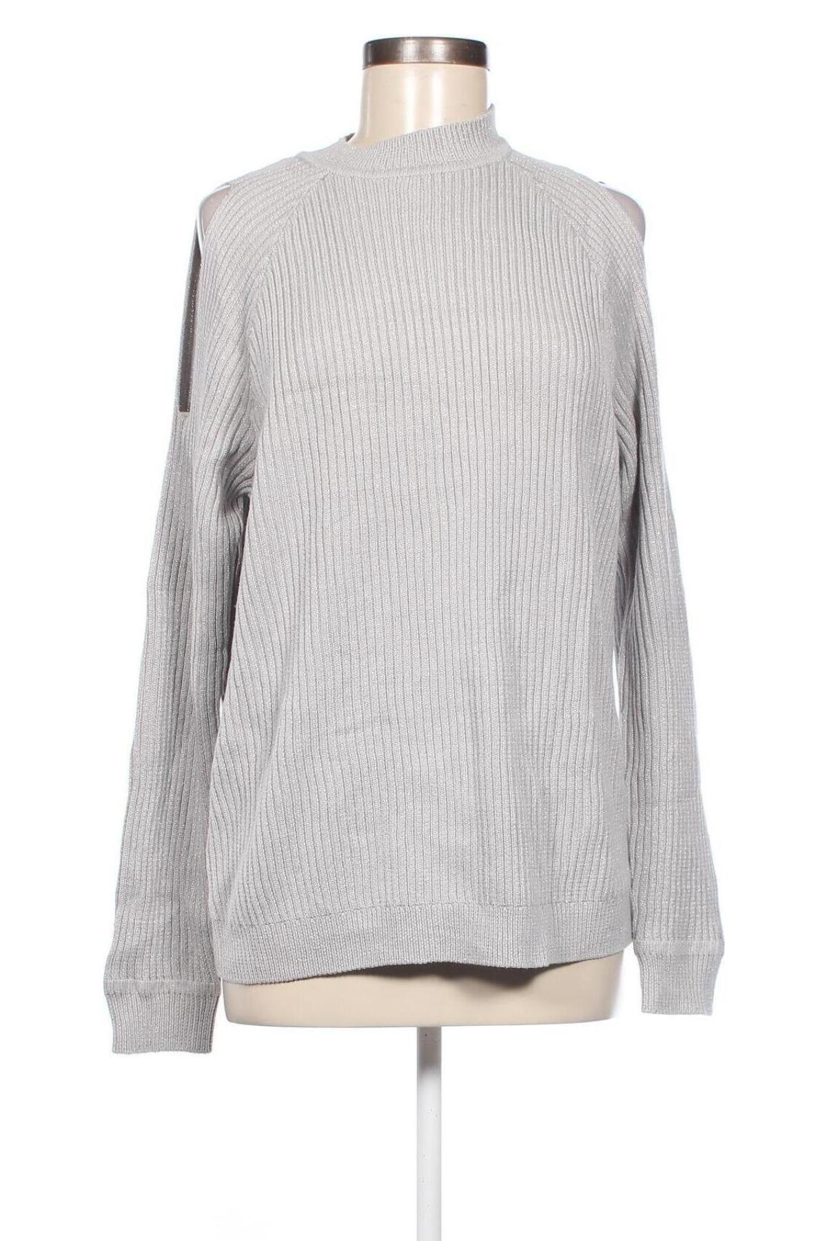 Damenpullover, Größe M, Farbe Grau, Preis 6,99 €