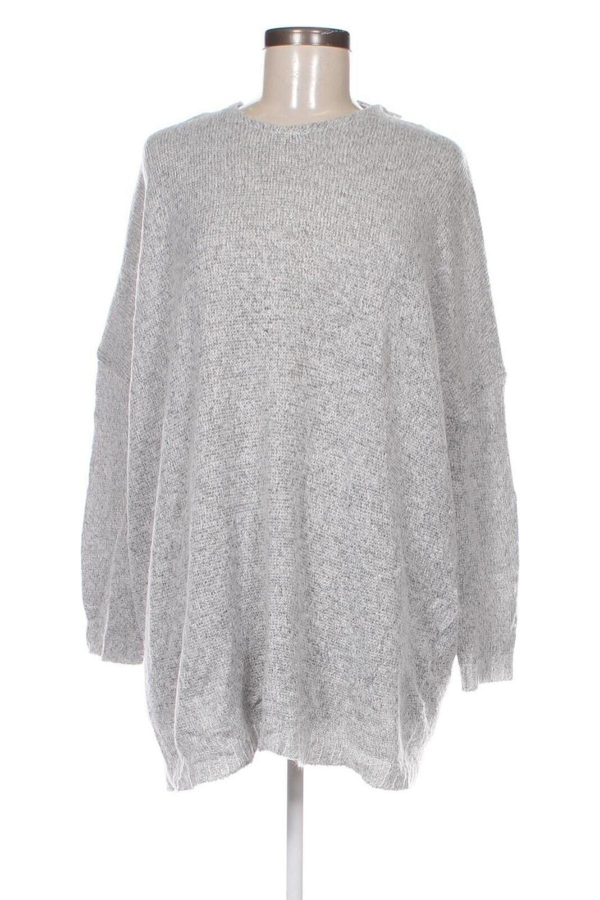 Damenpullover, Größe L, Farbe Grau, Preis 6,99 €