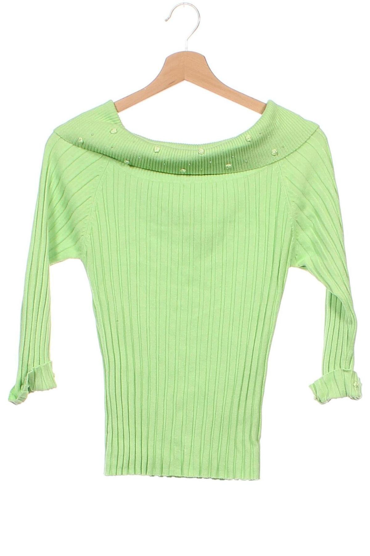 Pulover de femei, Mărime XS, Culoare Verde, Preț 8,99 Lei