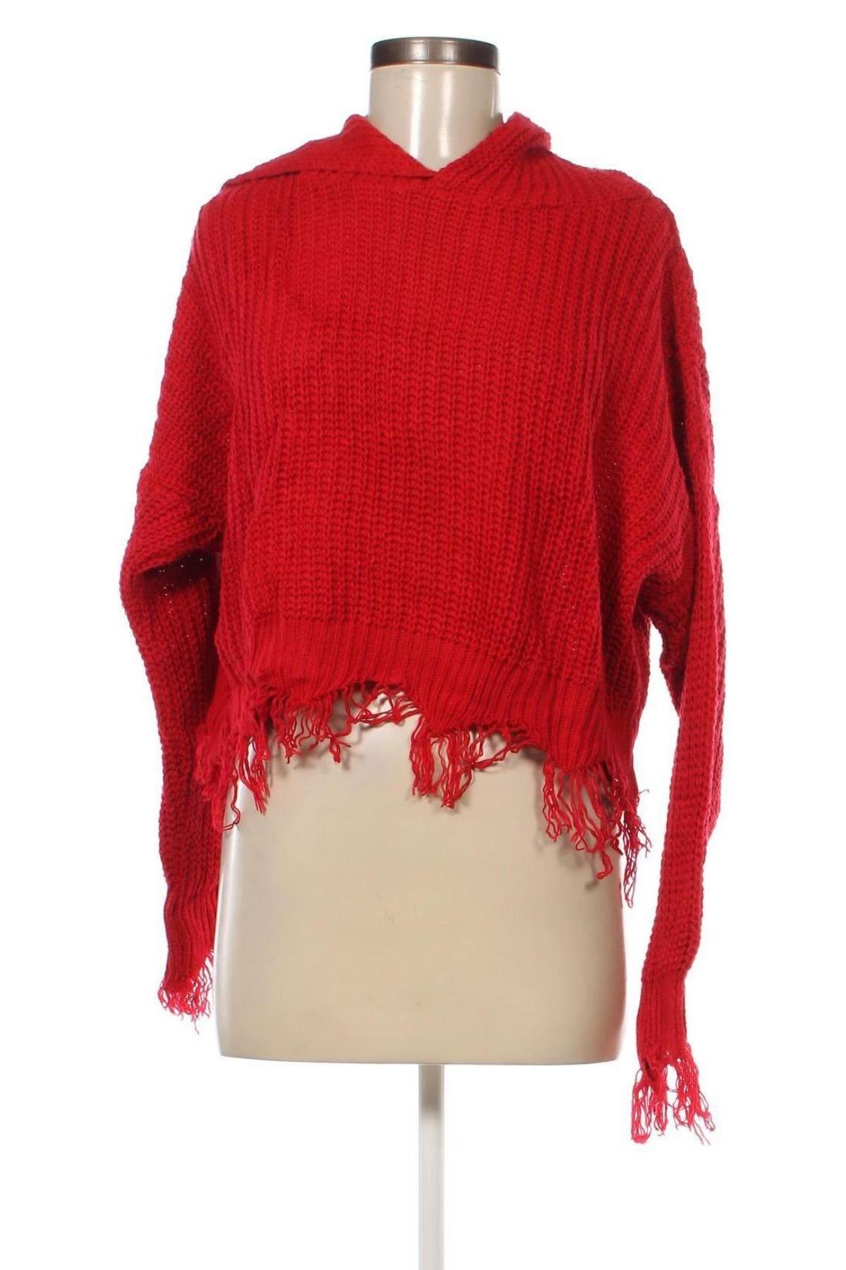 Damenpullover, Größe M, Farbe Rot, Preis 8,07 €