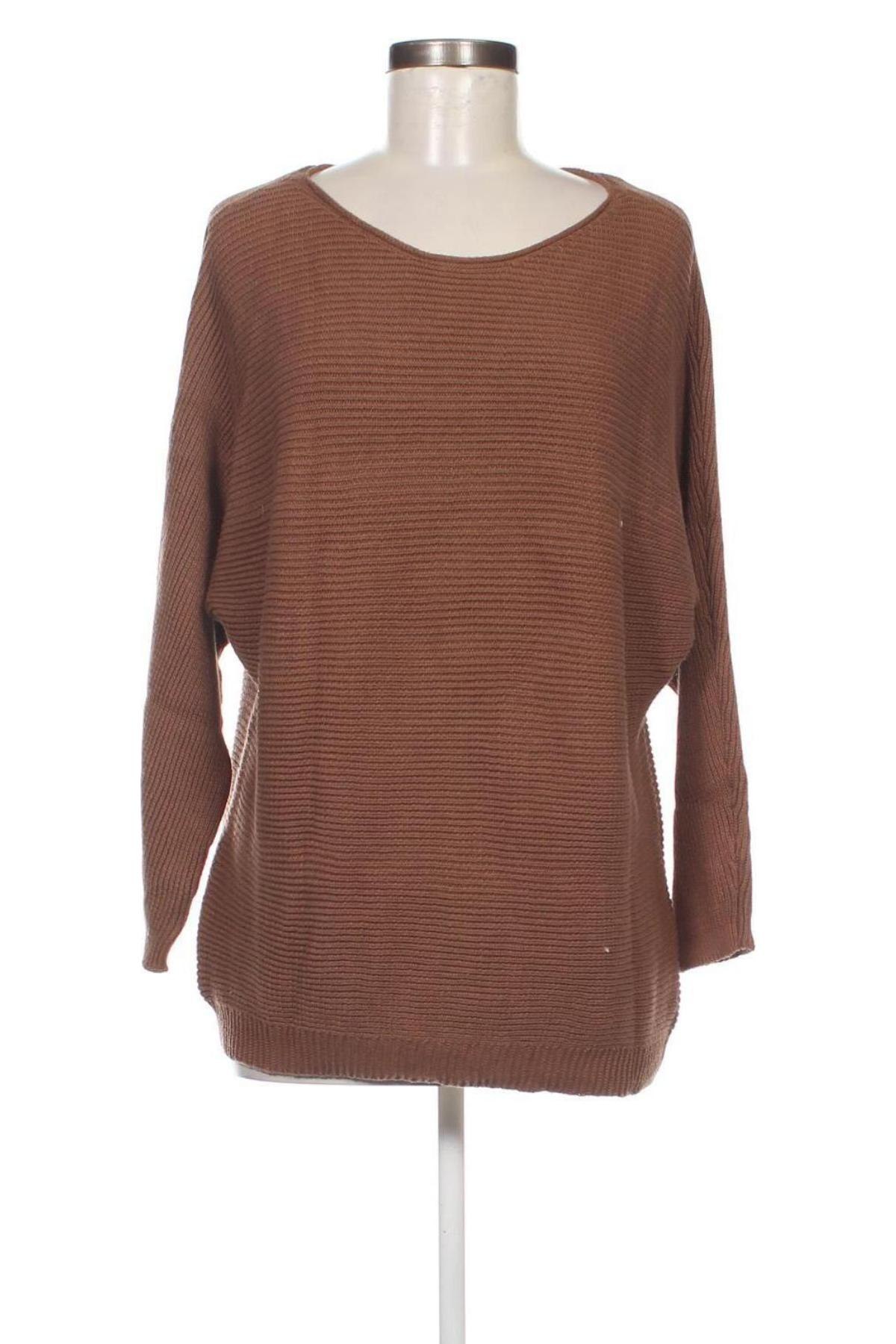 Γυναικείο πουλόβερ, Μέγεθος XL, Χρώμα Καφέ, Τιμή 7,18 €
