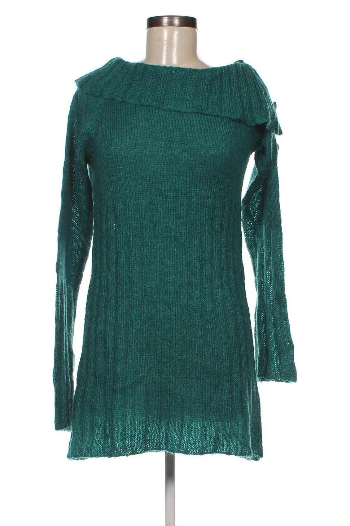Dámský svetr, Velikost M, Barva Zelená, Cena  185,00 Kč