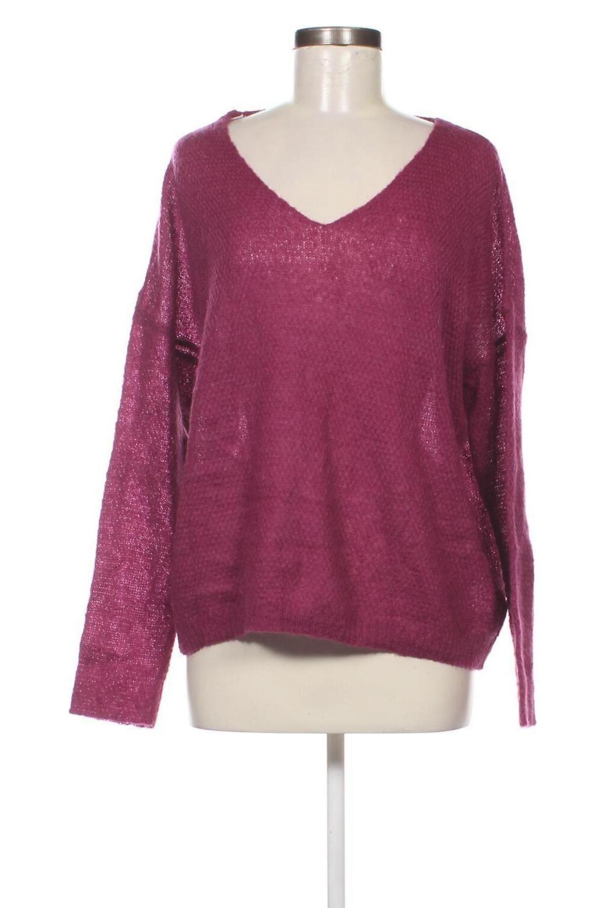 Damenpullover, Größe L, Farbe Lila, Preis 12,49 €