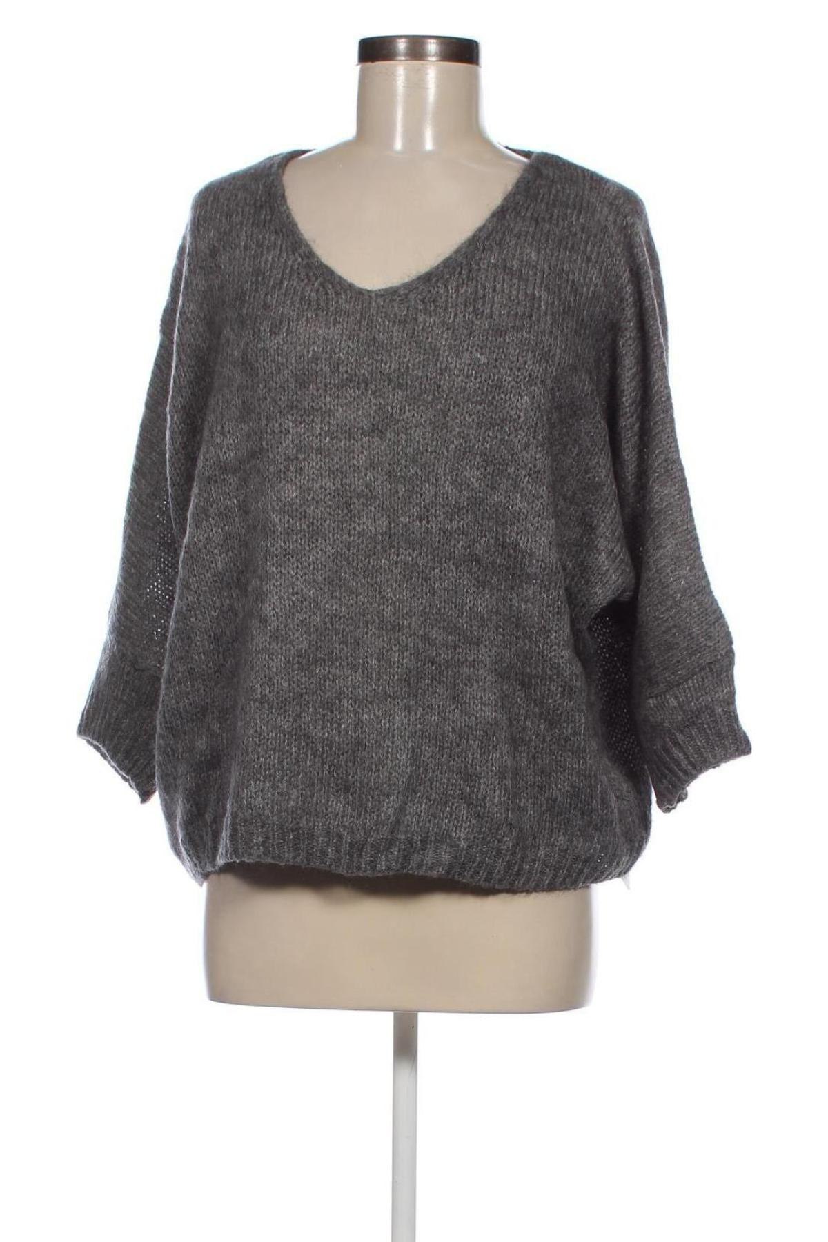 Damenpullover, Größe M, Farbe Grau, Preis € 7,49