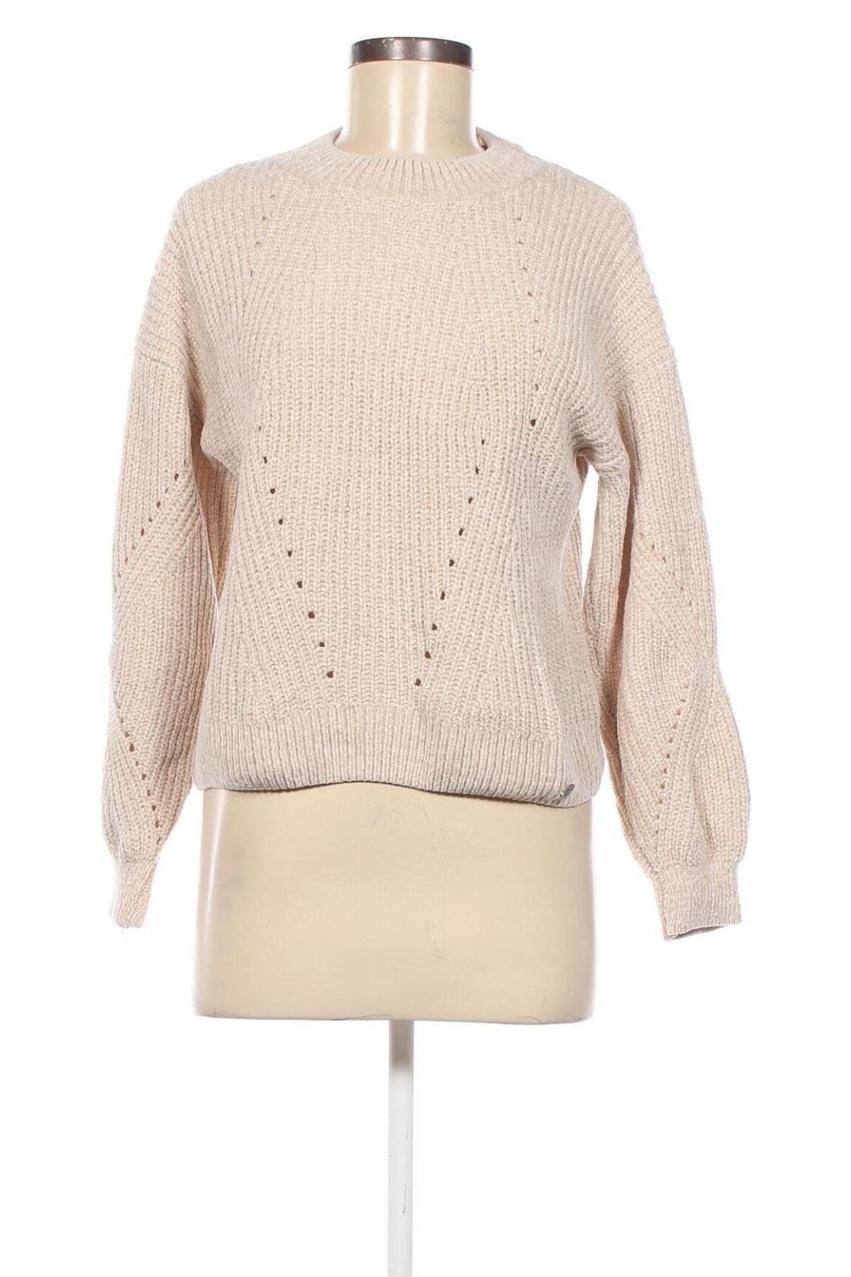 Damenpullover 17 & Co., Größe S, Farbe Beige, Preis 8,07 €