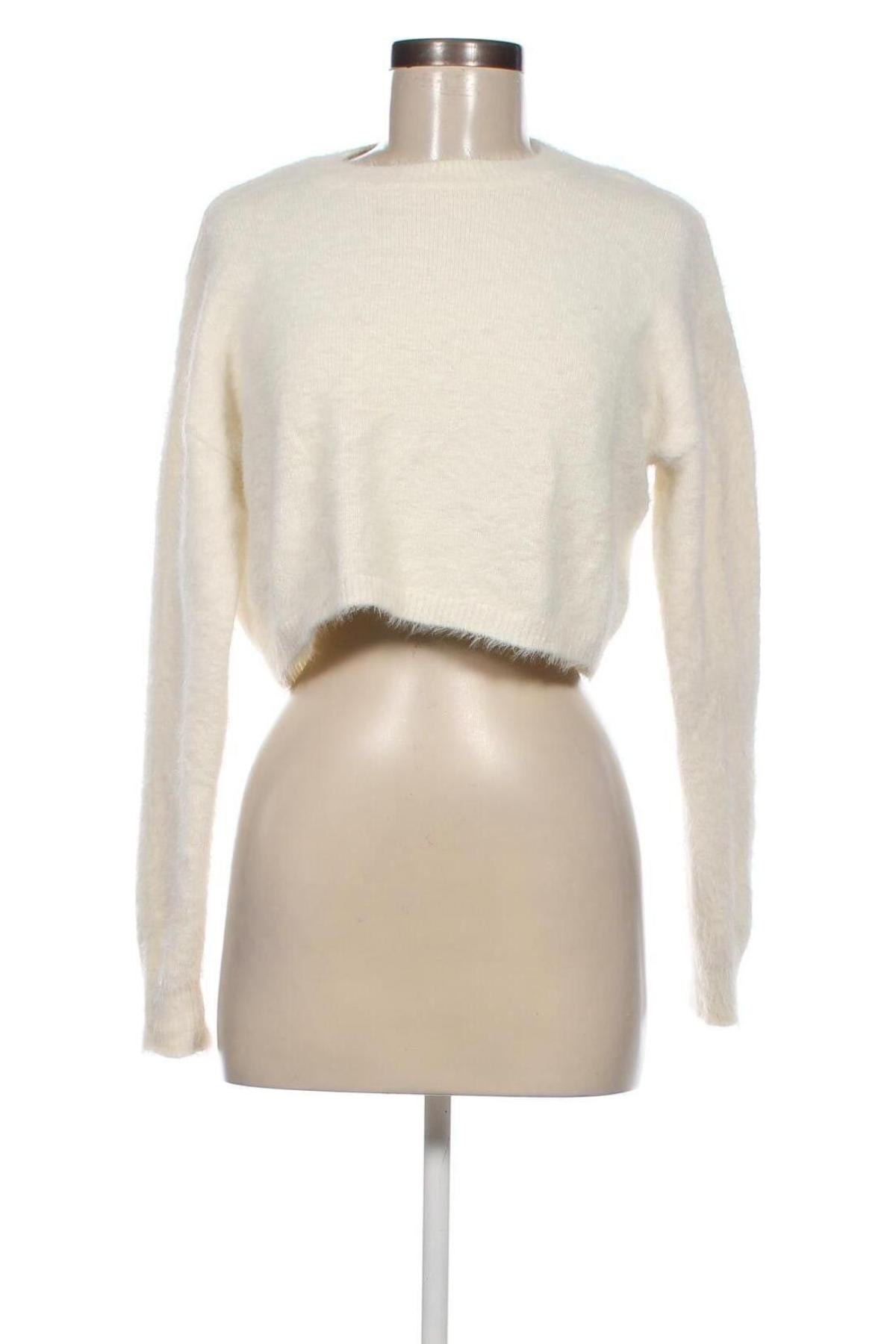 Damenpullover Bardot, Größe S, Farbe Weiß, Preis 15,49 €