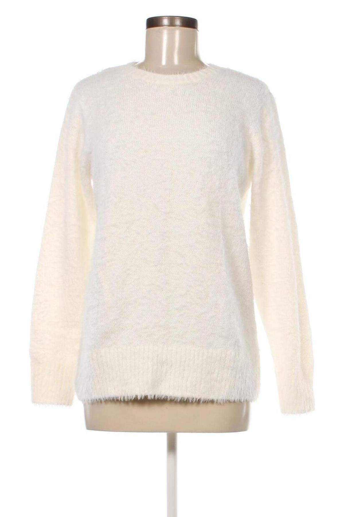Γυναικείο πουλόβερ Blue Motion, Μέγεθος M, Χρώμα Λευκό, Τιμή 6,10 €