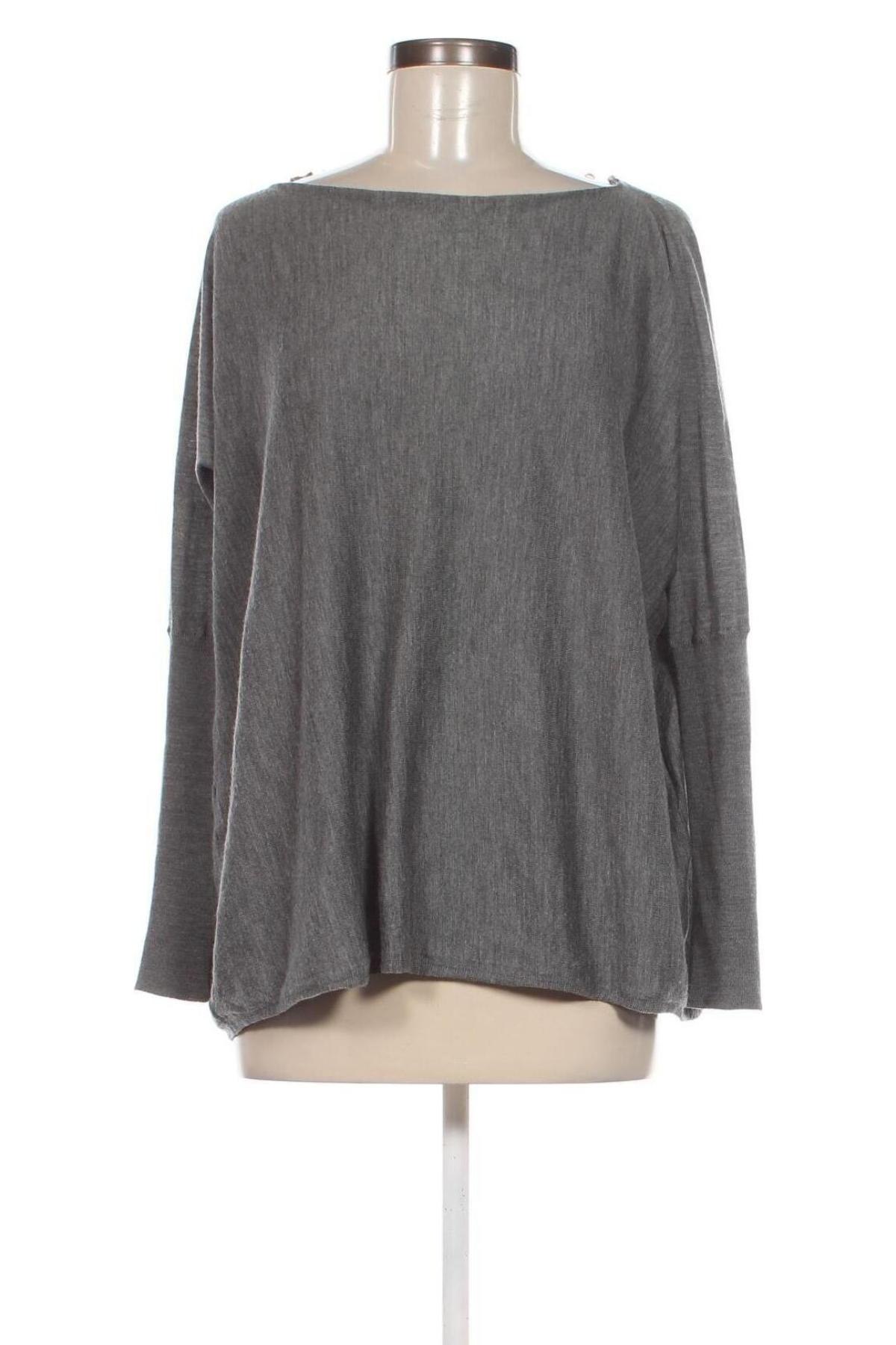 Дамски пуловер Cathrine Hammel, Размер L, Цвят Сив, Цена 93,48 лв.
